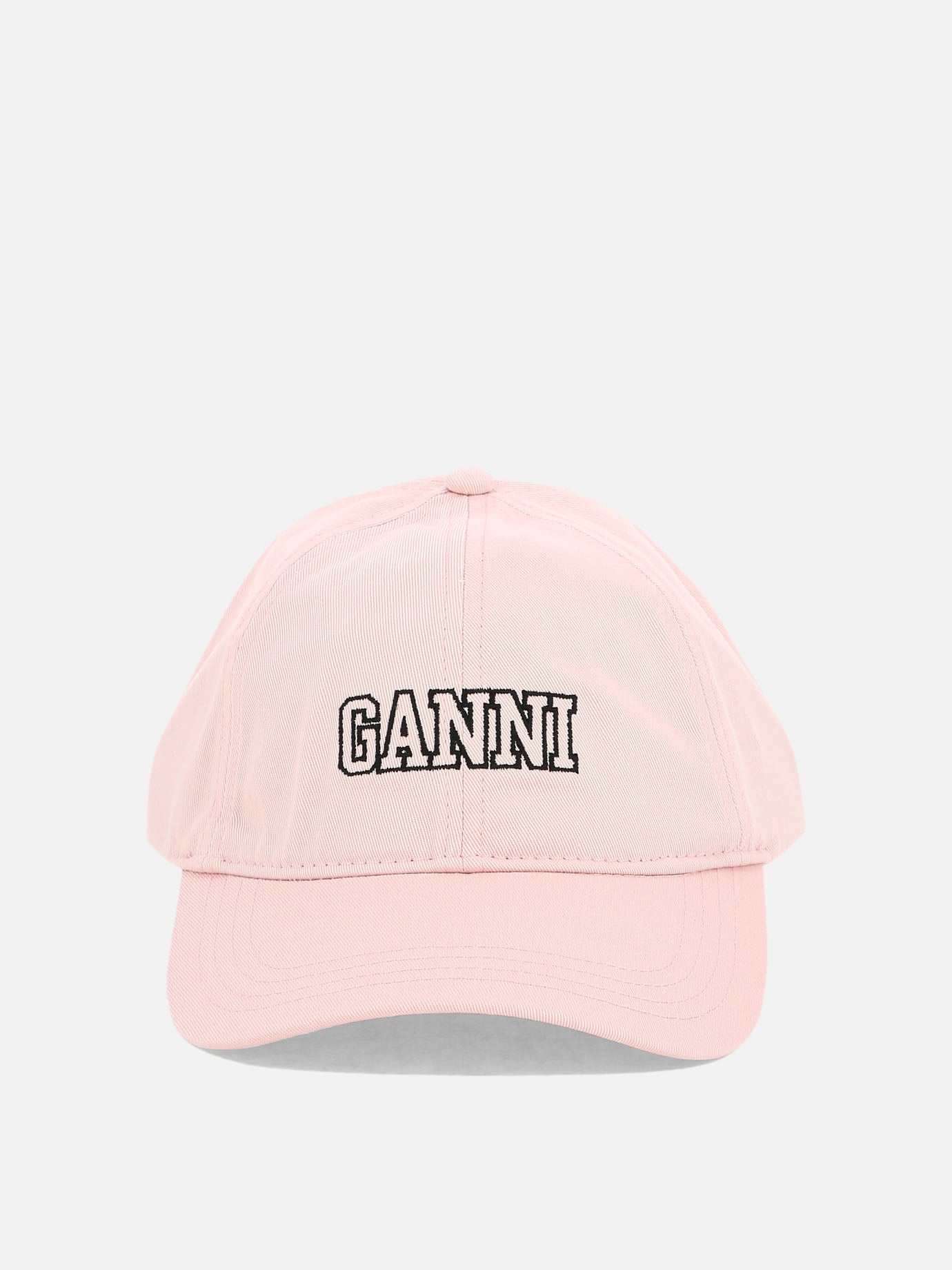 Baseball caps 100% cotone  Pink - Ganni Women | PDP | VIETTI Online Store | thumbnail
