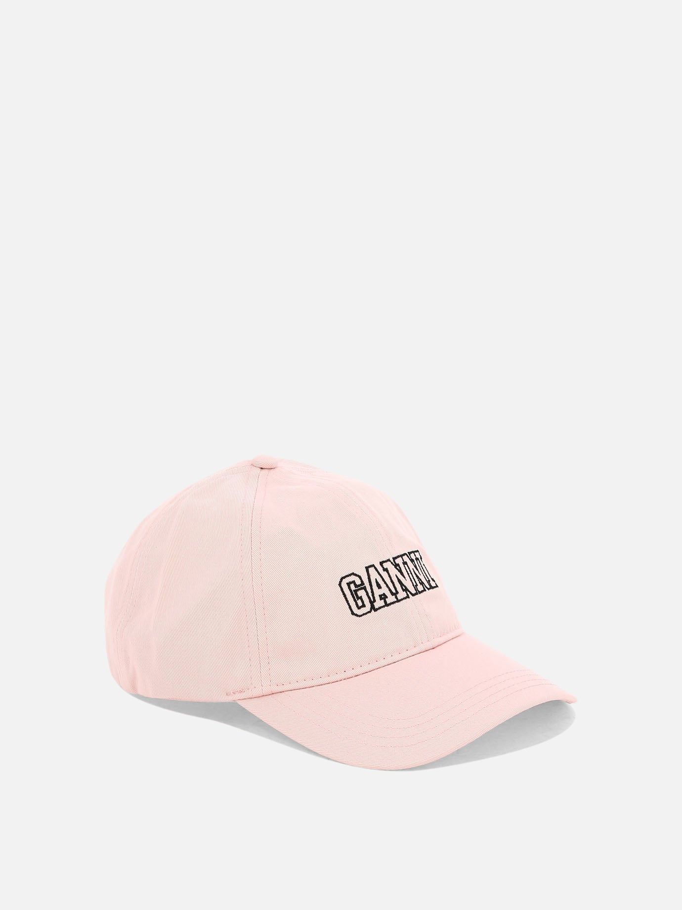 Baseball caps 100% cotone  Pink - Ganni Women | PDP | VIETTI Online Store | Zoom-Modal_2
