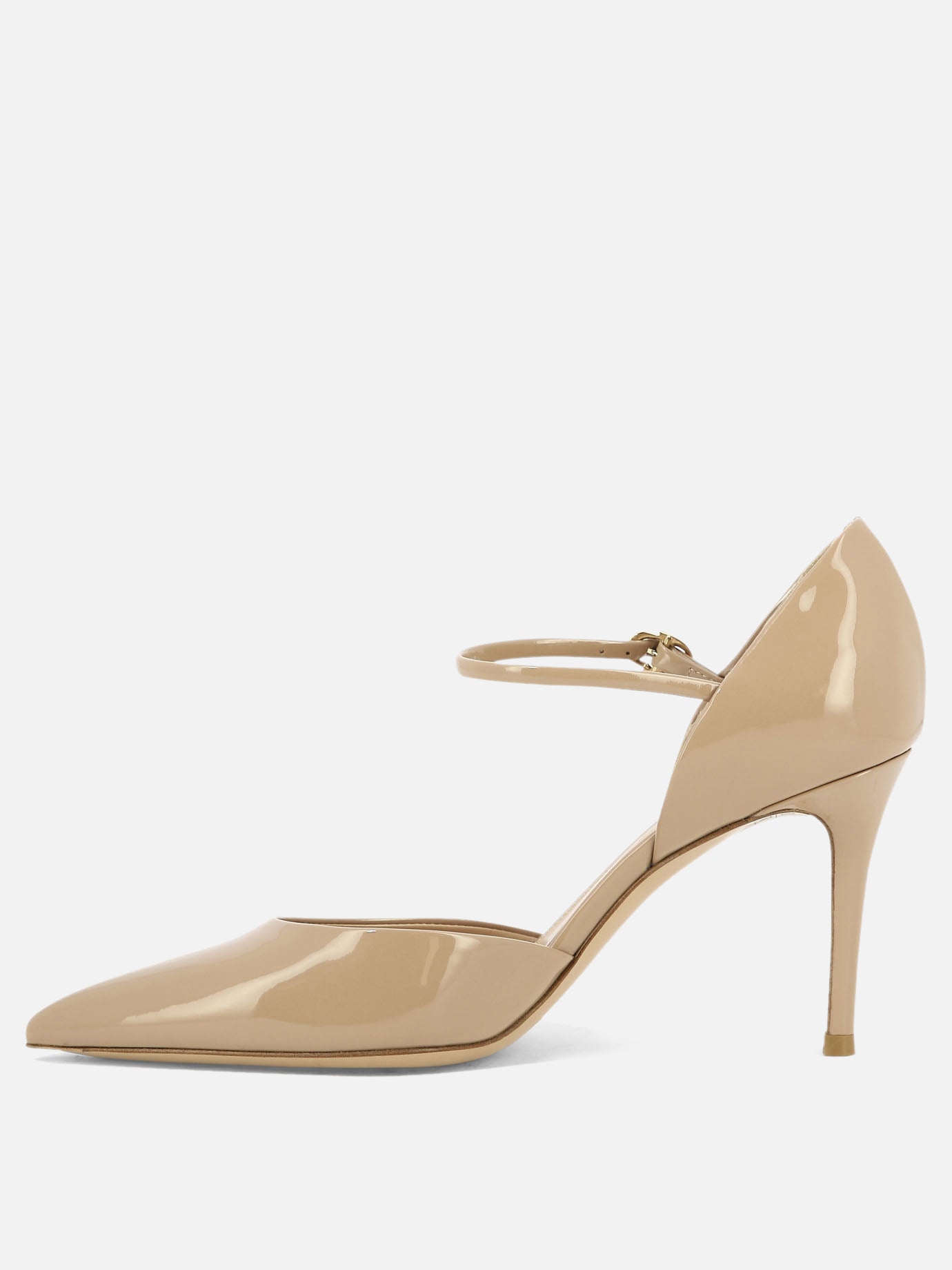 Décolleté 100% pelle verniciata - 100% cuoio  Rosa - Gianvito Rossi Donna | PDP | VIETTI Online Store | Zoom-Modal_3
