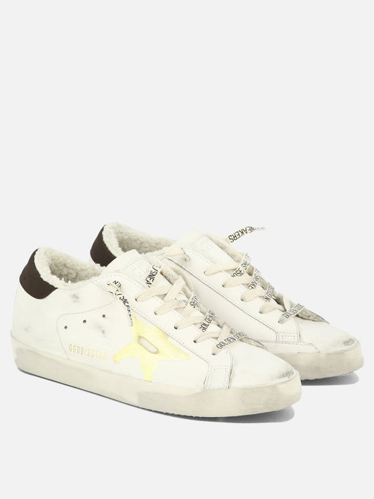 Low top sneakers 40% cotone 24% poliuretano 22% poliestere 11% cellulosa 3% pelle - 100% gomma  White - Golden Goose Women | PLP | VIETTI Online Store | 2
