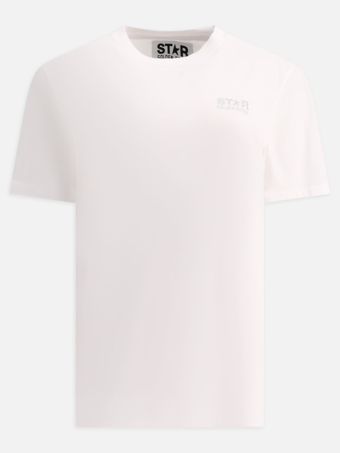 T-shirt girocollo 100% cotone  Bianco - Golden Goose Donna | PDP | VIETTI Online Store | thumbnail