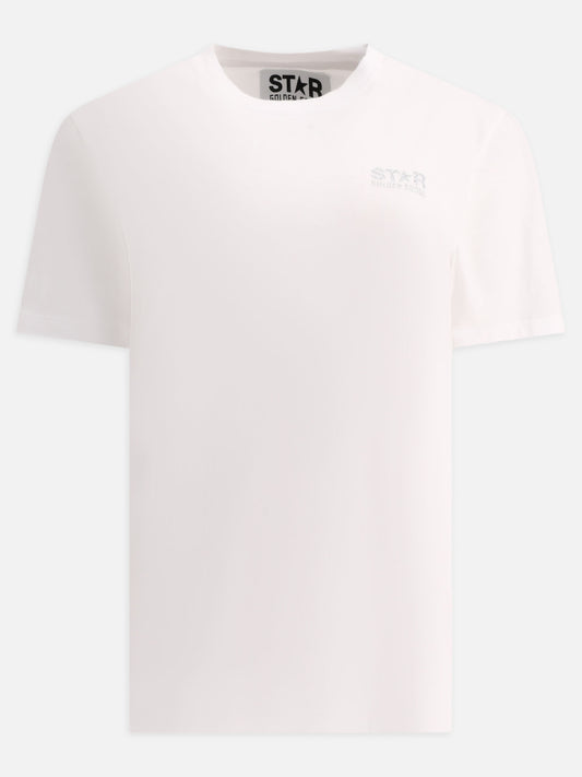 T-shirt girocollo 100% cotone  Bianco - Golden Goose Donna | PLP | VIETTI Online Store 
