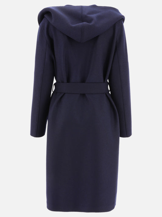 Cappotti lunghi 100% virgin wool  Blu - Harris Wharf London Donna | PLP | VIETTI Online Store | 2
