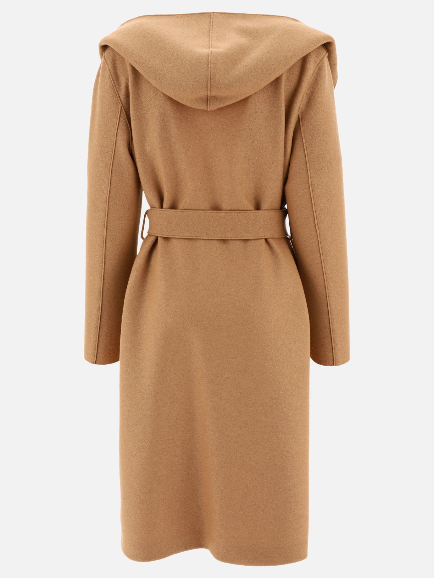 Cappotti lunghi 100% virgin wool  Beige - Harris Wharf London Donna | PDP | VIETTI Online Store | thumbnail_2