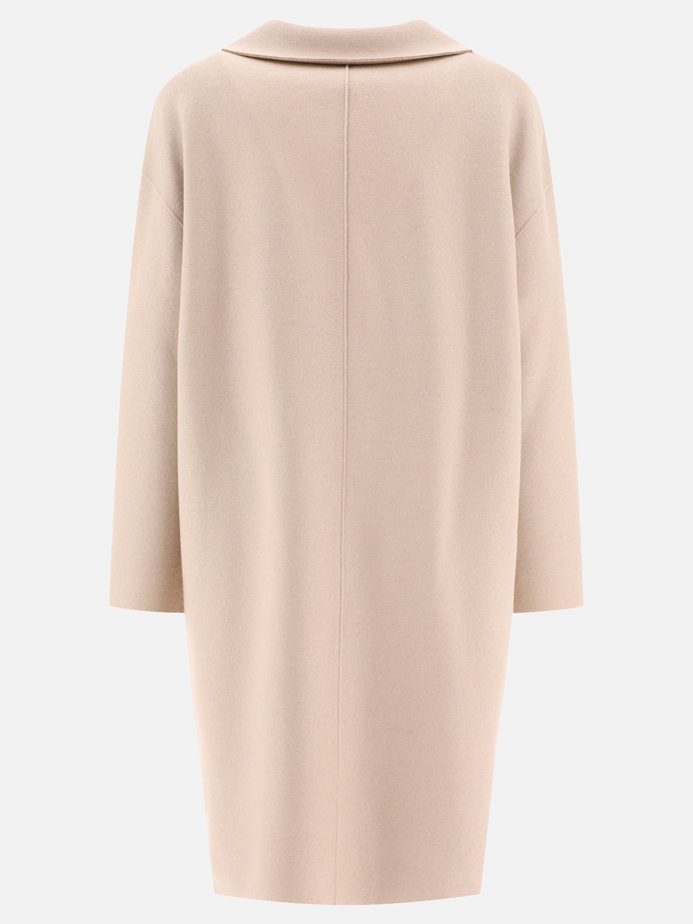 Cappotti lunghi 100% virgin wool  Beige - Harris Wharf London Donna | PDP | VIETTI Online Store | Zoom-Modal_2
