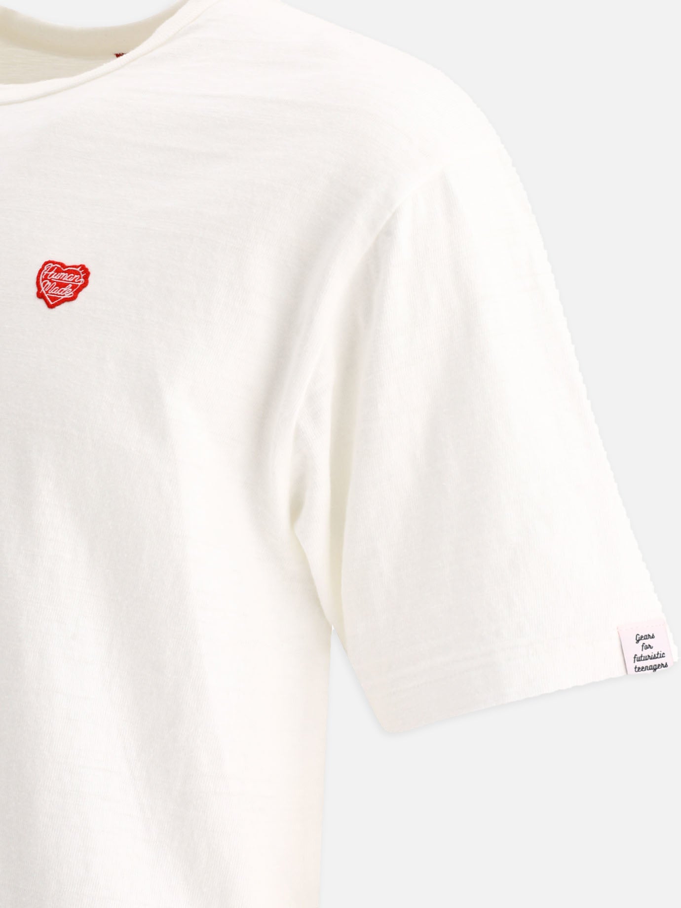 Crewneck t-shirts 100% cotton  White - Human Made Men | PDP | VIETTI Online Store | thumbnail_4