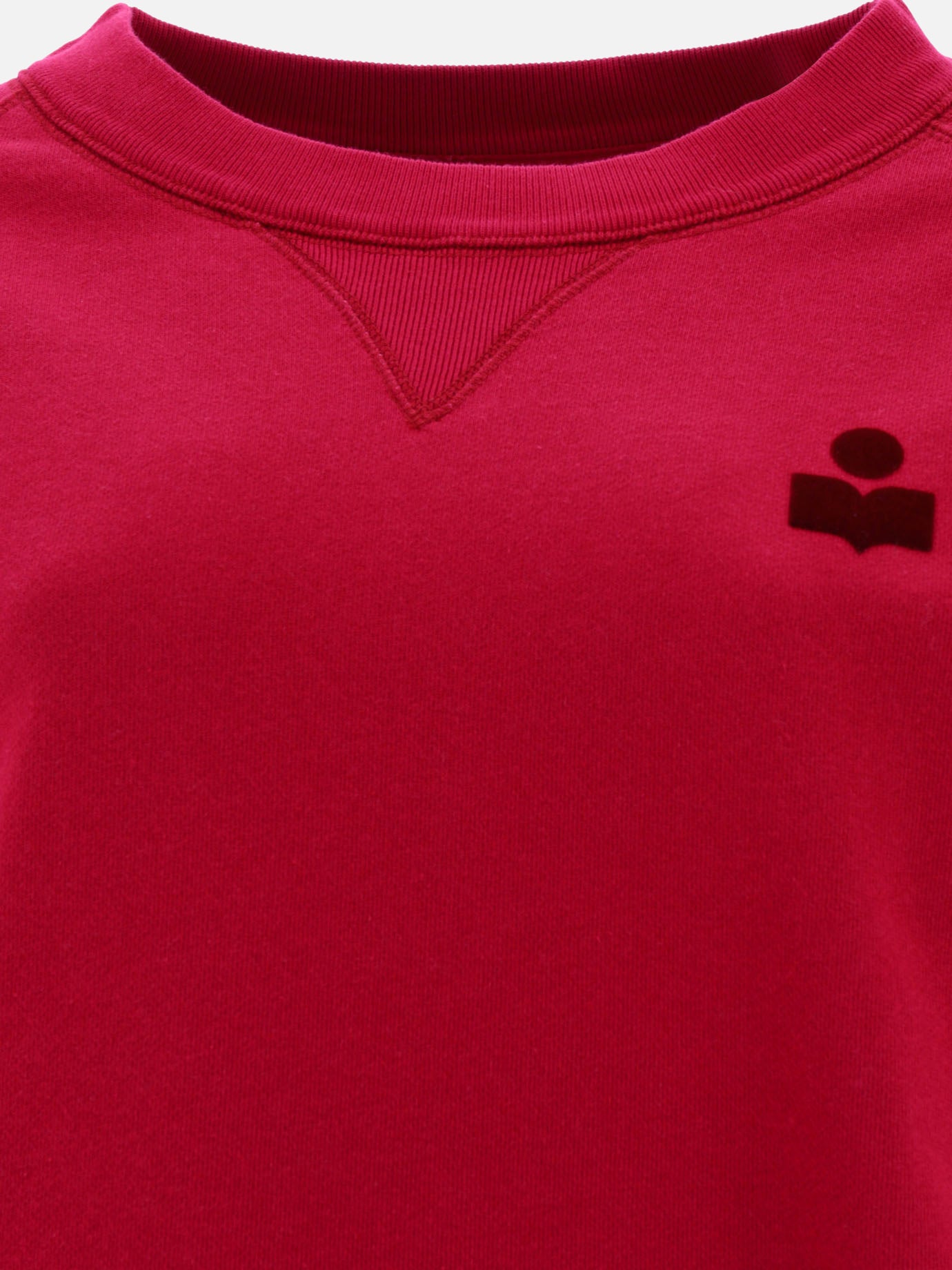 Crewnecks 23PSW0005FA  Fuchsia - Marant Étoile Women | PDP | VIETTI Online Store | Zoom-Modal_3
