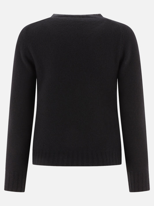 Maglioni girocollo 100% lana  Nero - Jil Sander Donna | PLP | VIETTI Online Store | 2

