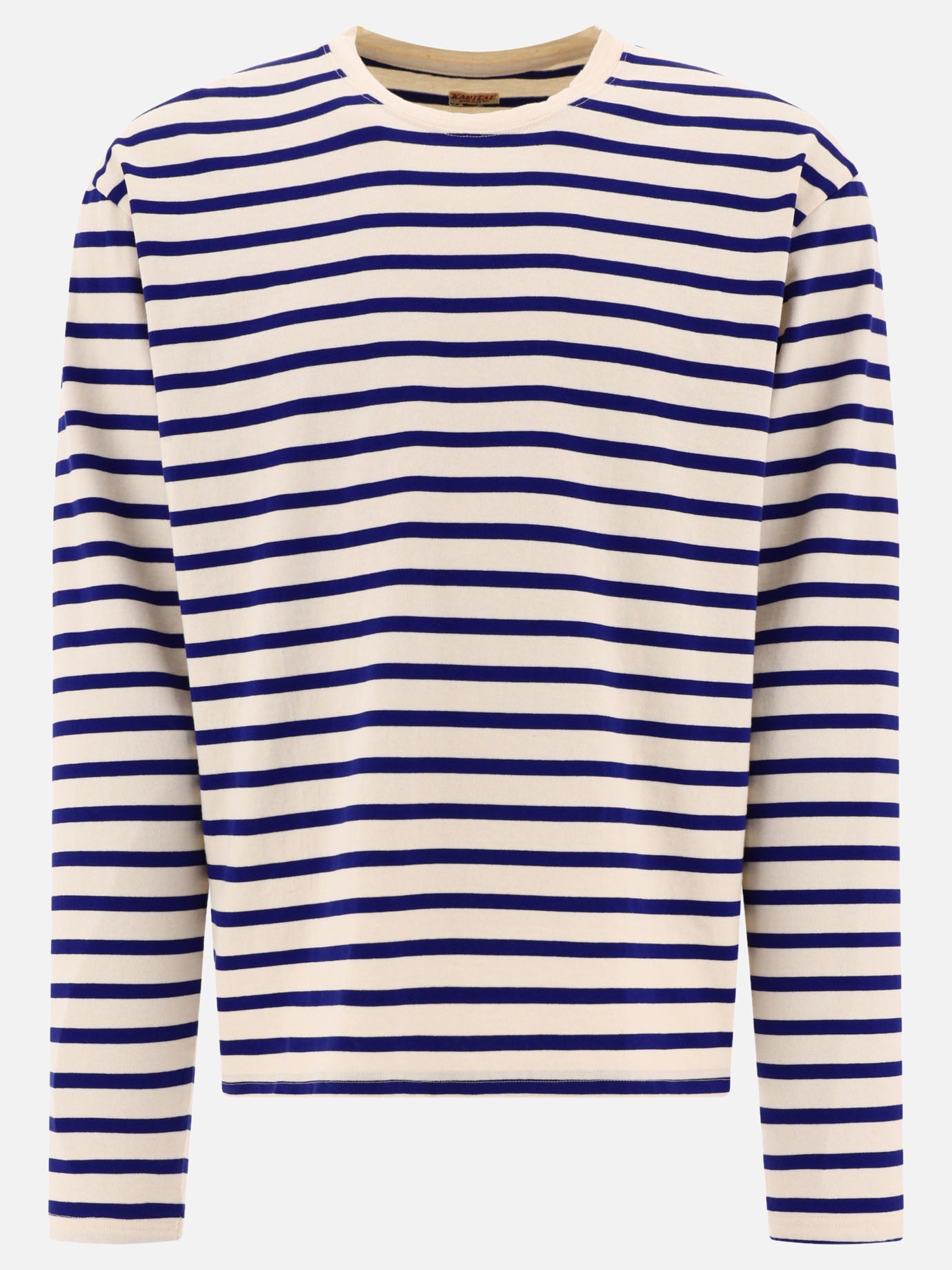 Crewneck t-shirts 100% cotone  Blue - KAPITAL Men | PDP | VIETTI Online Store | Zoom-Modal

