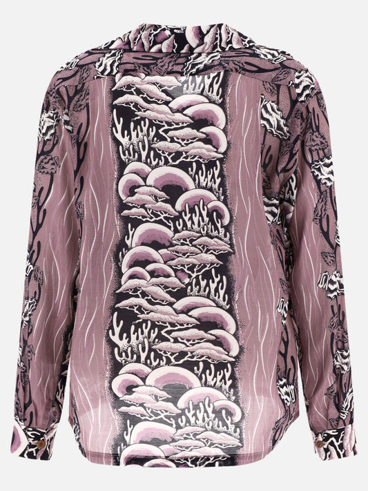 Camicie casual 96% rayon 4% seta  Viola - KAPITAL Uomo | PLP | VIETTI Online Store | 2
