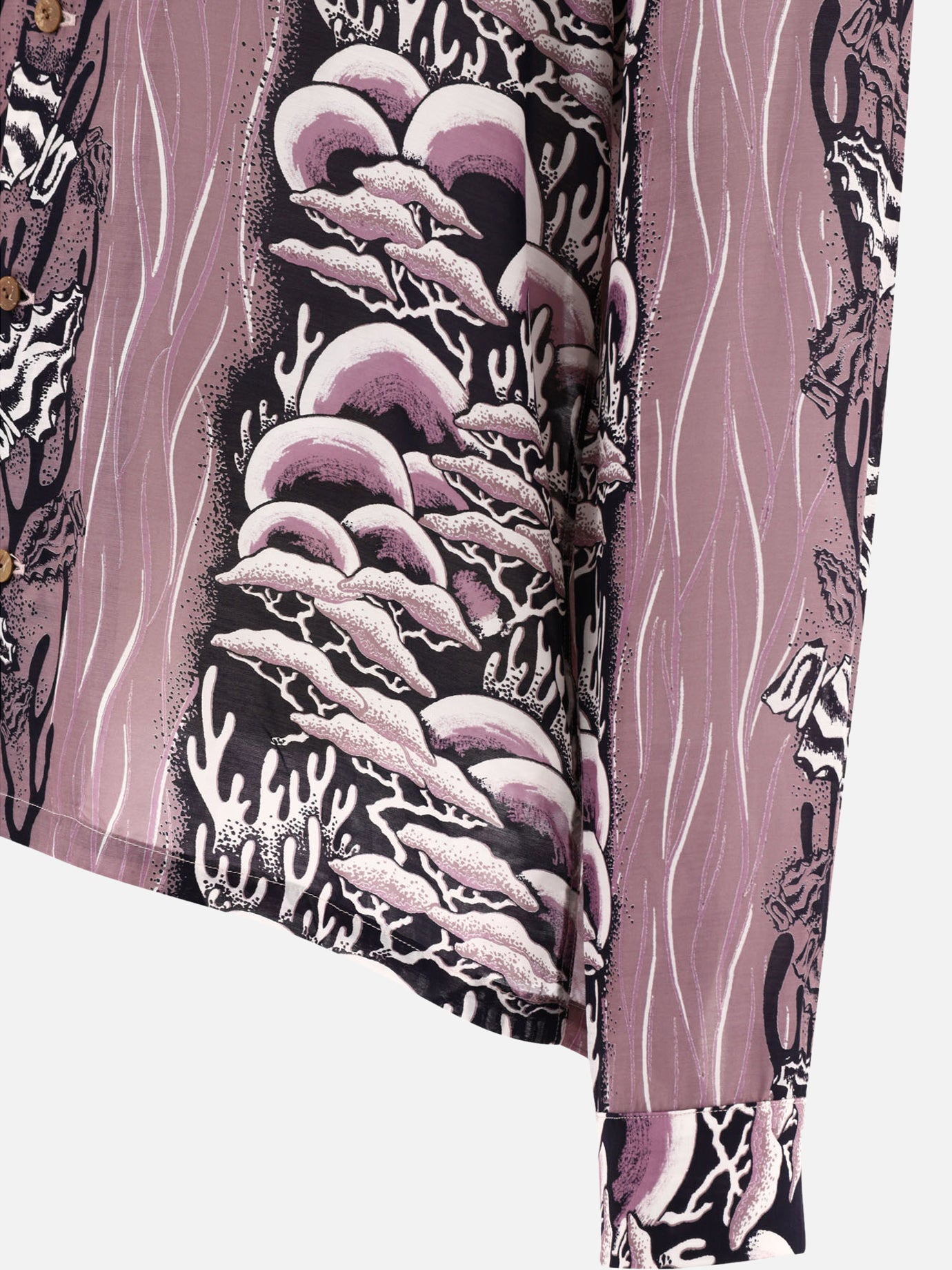 Camicie casual 96% rayon 4% seta  Viola - KAPITAL Uomo | PDP | VIETTI Online Store | Zoom-Modal_4
