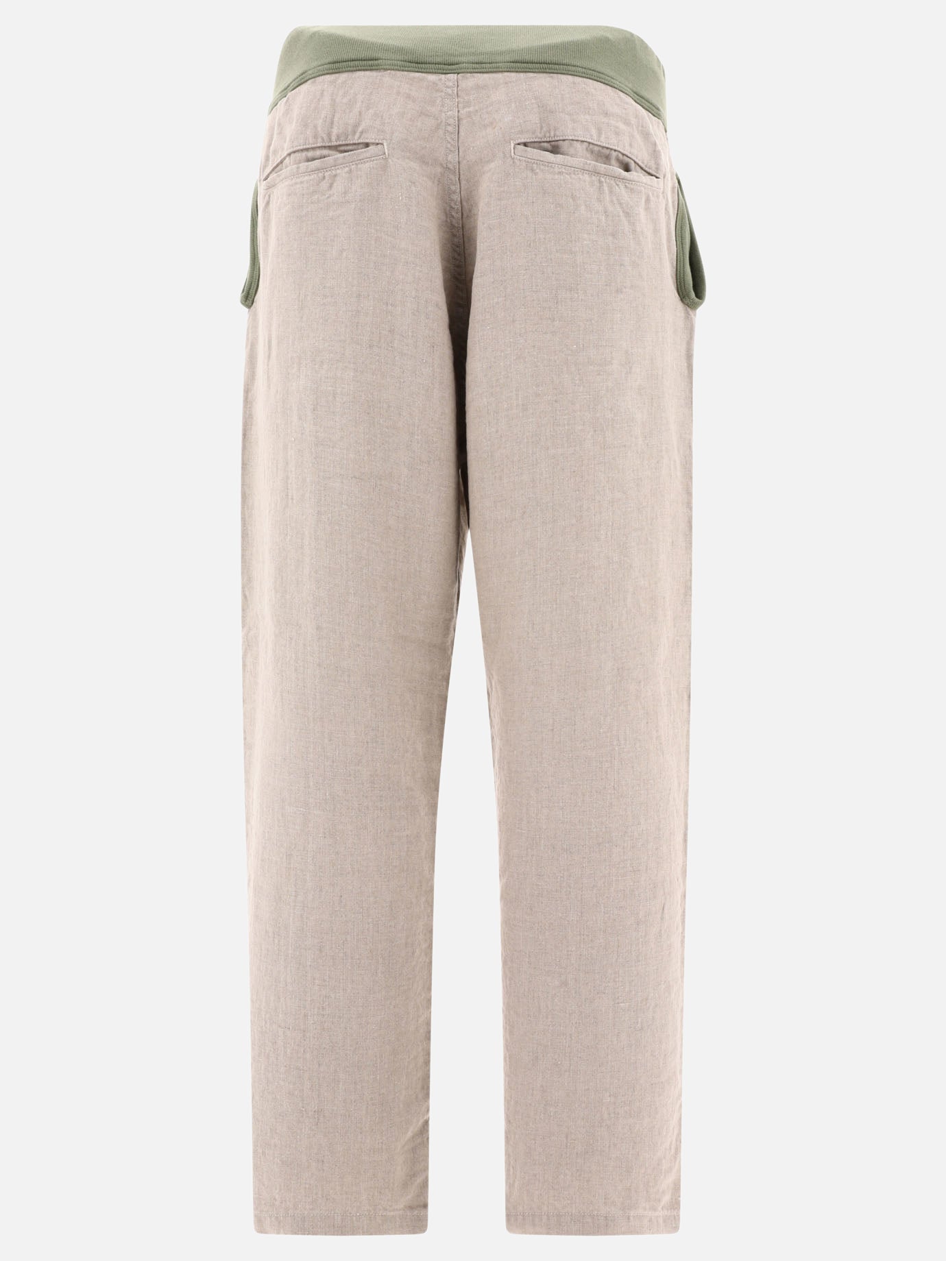 Leisure trousers 100% linen  Beige - KAPITAL Men | PDP | VIETTI Online Store | thumbnail_2
