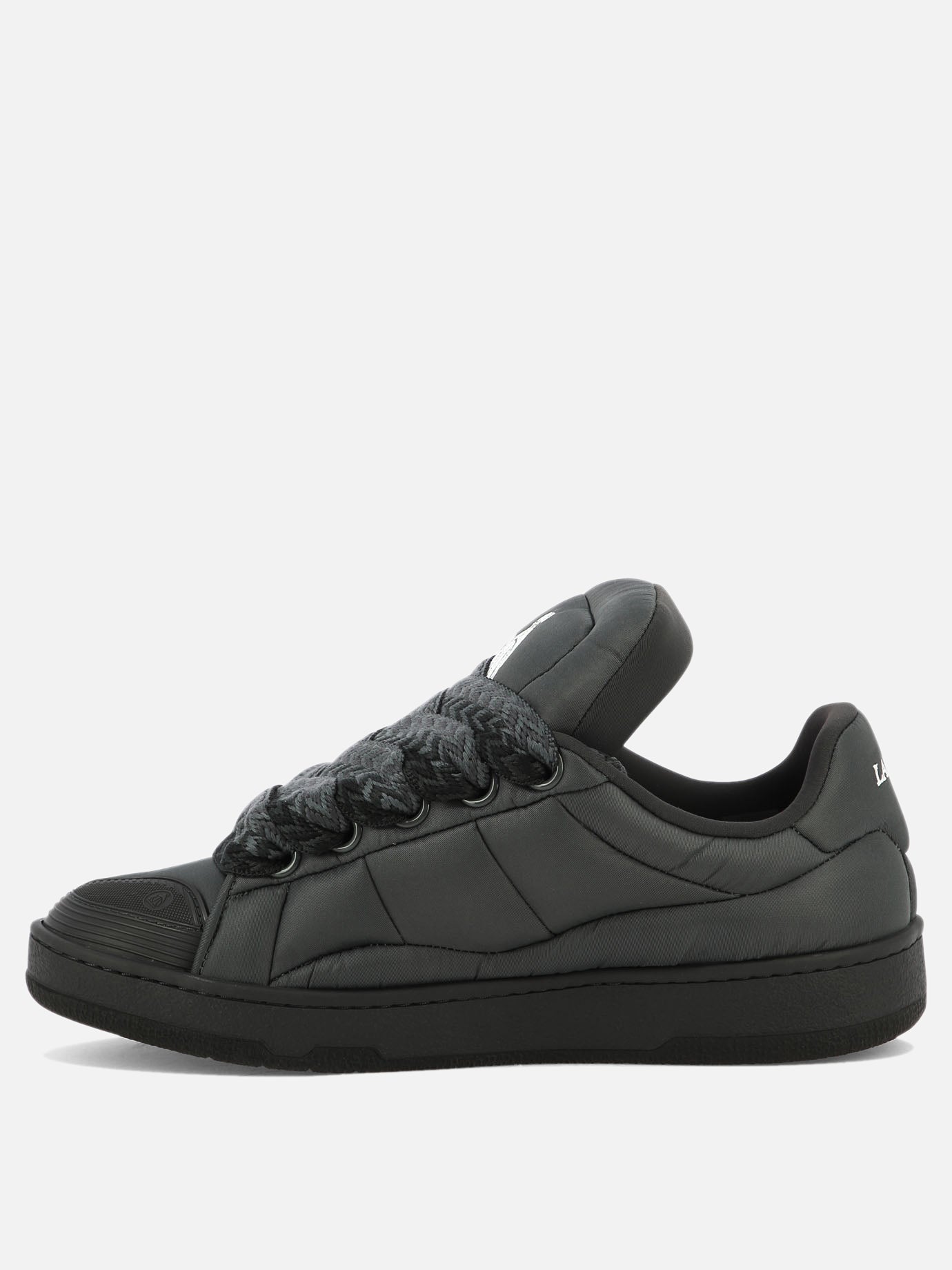 Low top sneakers 100% poliammide - 100% gomma  Grey - Lanvin Men | PDP | VIETTI Online Store | Zoom-Modal_3
