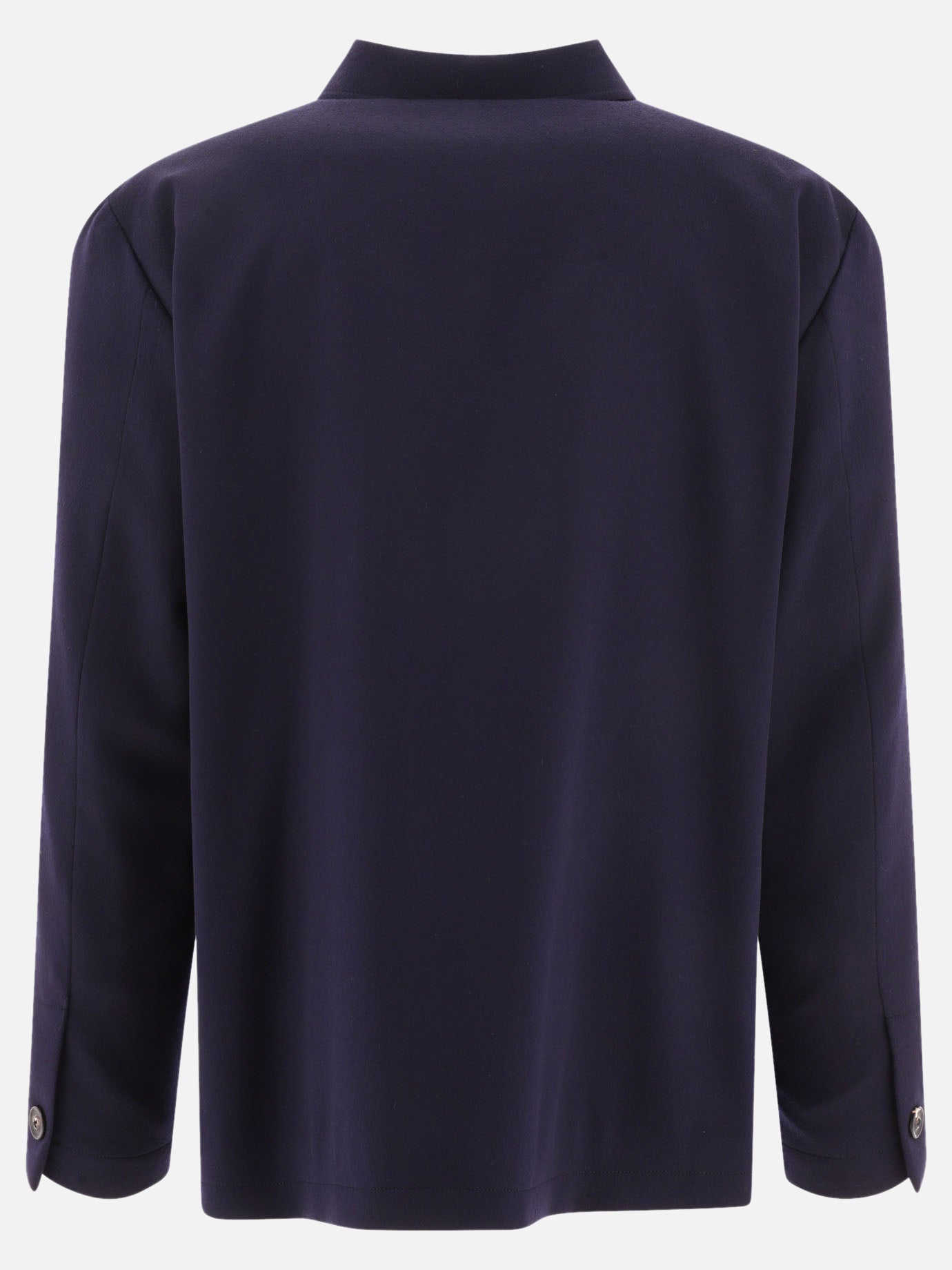 Overshirt jackets 94% wool 6% cashmere  Blue - Lardini Men | PDP | VIETTI Online Store | thumbnail_2