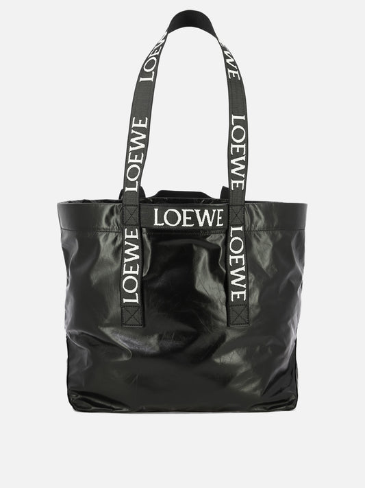 Large bags 90% leather 9% polyester 1% polyamide  Black - Loewe Men | PLP | VIETTI Online Store 

