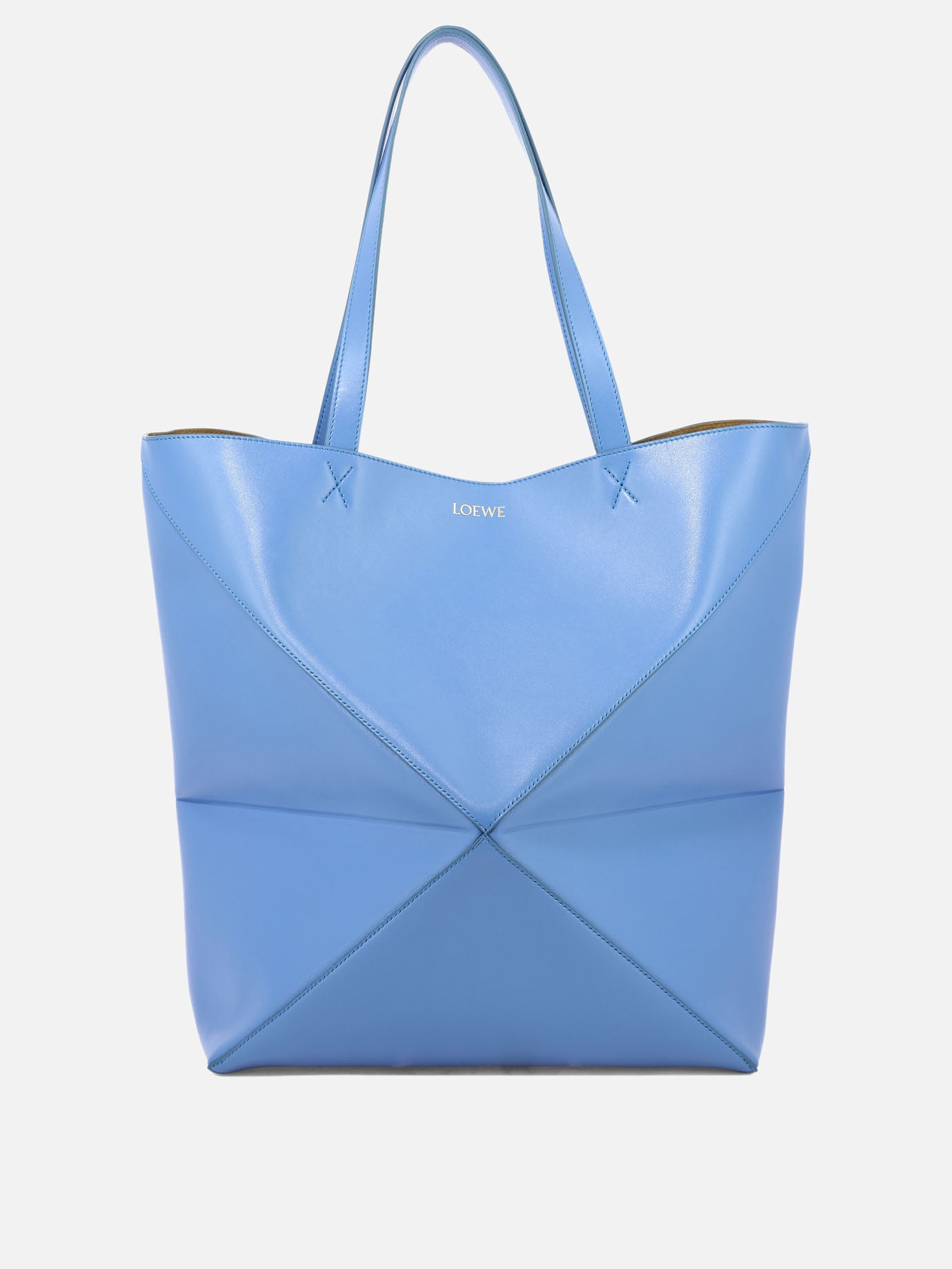 Medium bags 100% leather  Light blue - Loewe Men | PDP | VIETTI Online Store | Zoom-Modal

