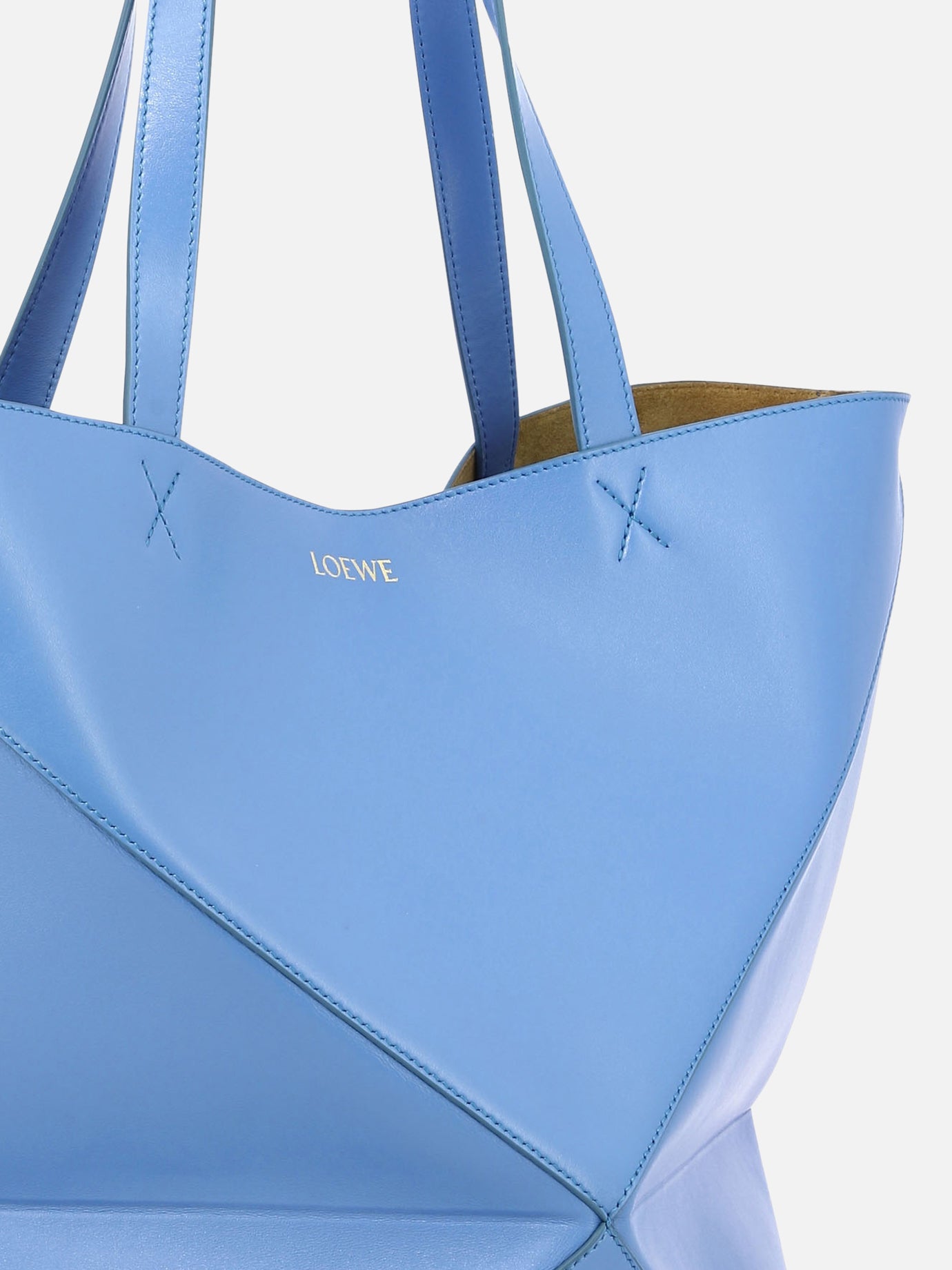Medium bags 100% leather  Light blue - Loewe Men | PDP | VIETTI Online Store | Zoom-Modal_4
