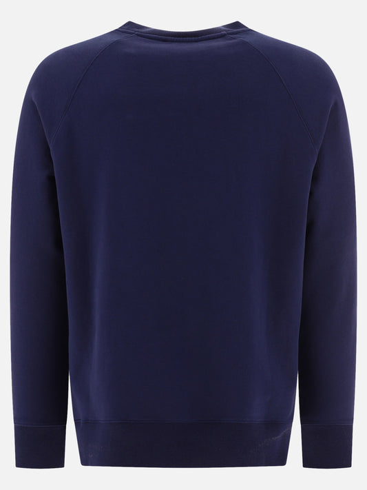 Crewnecks 100% cotone  Blue - Maison Kitsuné Men | PLP | VIETTI Online Store | 2
