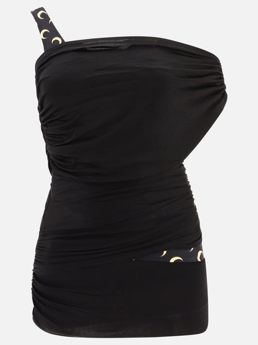 Abiti corti 95% viscose 5% elastane  Nero - Marine Serre Donna | PLP | VIETTI Online Store 
