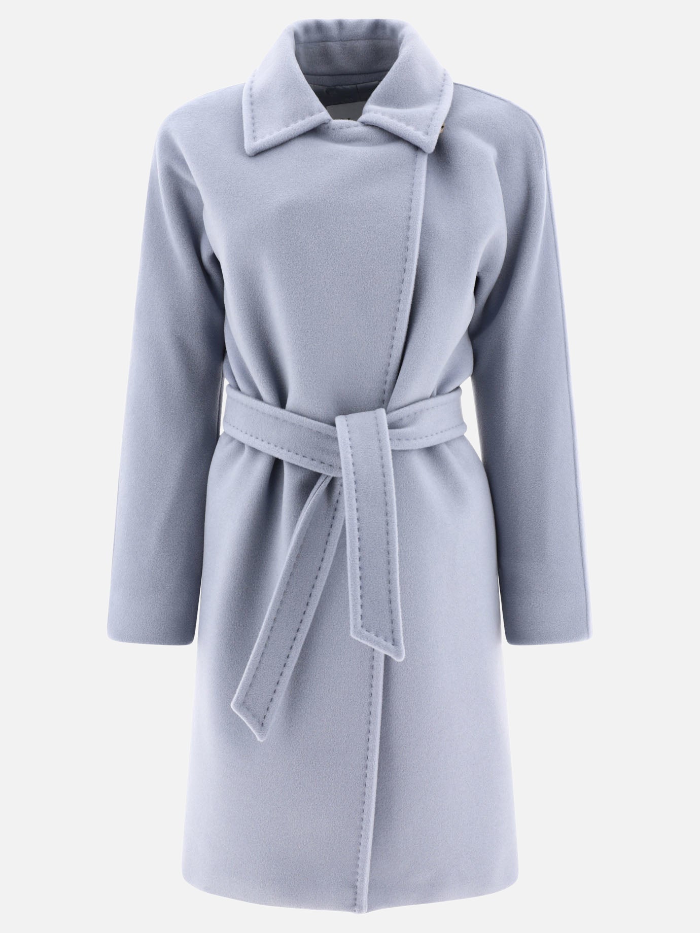 Cappotti lunghi 2310160333600  Azzurro - Max Mara Donna | PDP | VIETTI Online Store | thumbnail
