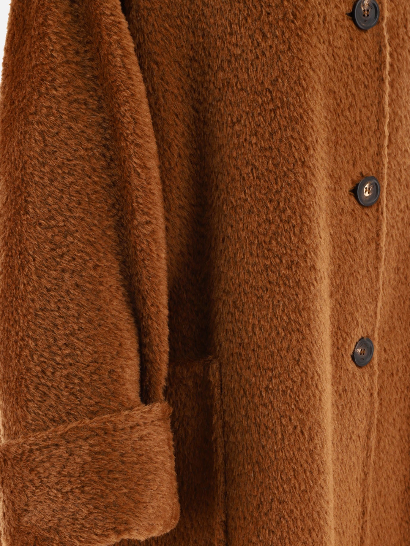 Cappotti lunghi Solid colour  Marrone - Max Mara Donna | PDP | VIETTI Online Store | thumbnail_4