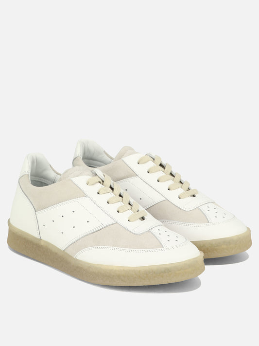 Sneaker basse 100% leather - 100% rubber  Bianco - MM6 Maison Margiela Donna | PLP | VIETTI Online Store | 2
