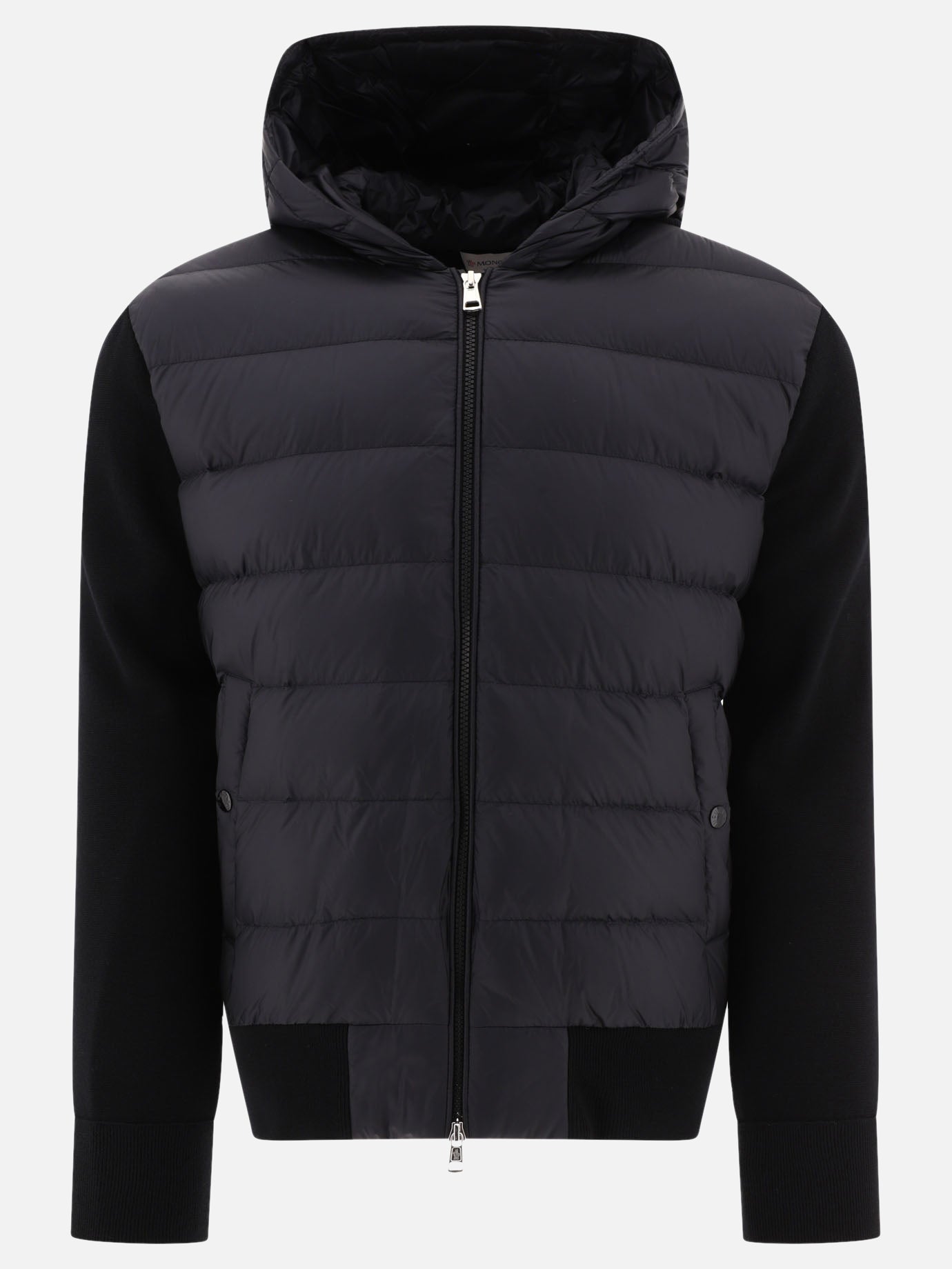 Piumini corti 100% poliammide - Imbottitura: piumino e piuma  Nero - Moncler Uomo | PDP | VIETTI Online Store | Zoom-Modal
