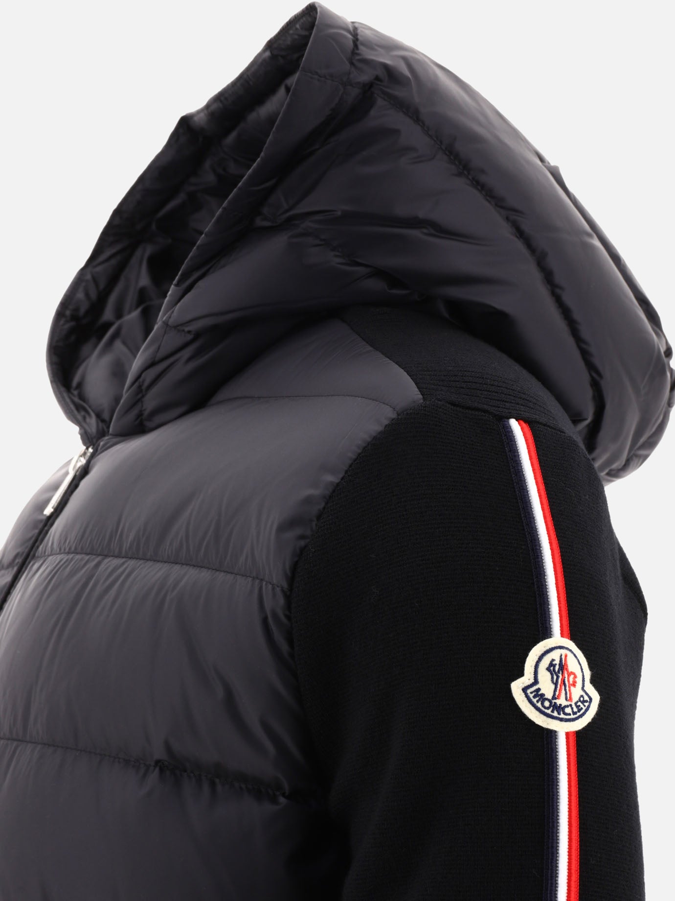 Piumini corti 100% poliammide - Imbottitura: piumino e piuma  Nero - Moncler Uomo | PDP | VIETTI Online Store | thumbnail_4
