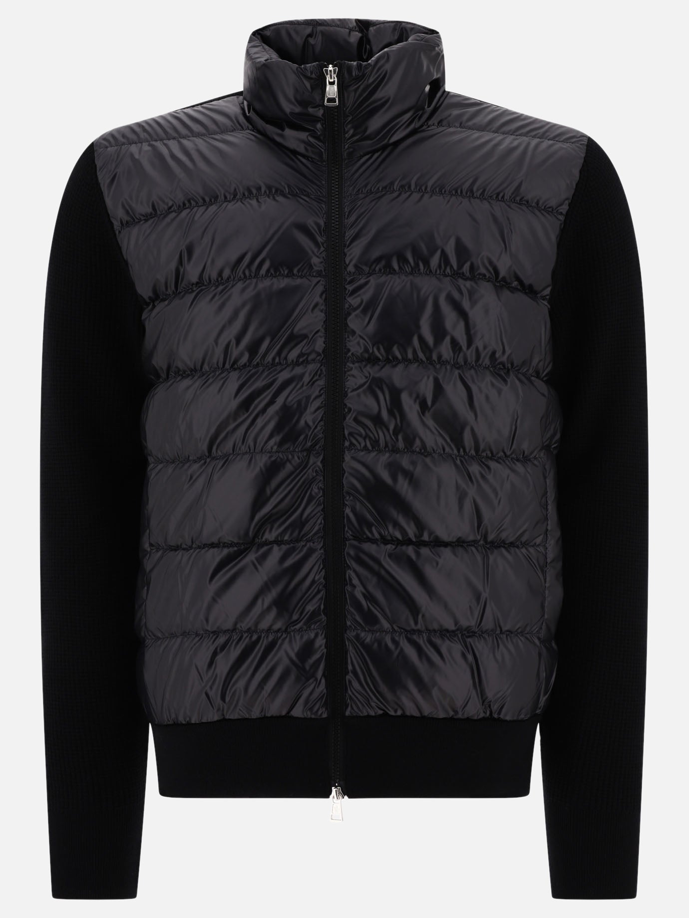 Piumini corti 100% poliestere - Imbottitura: piumino e piuma  Nero - Moncler Uomo | PDP | VIETTI Online Store | Zoom-Modal
