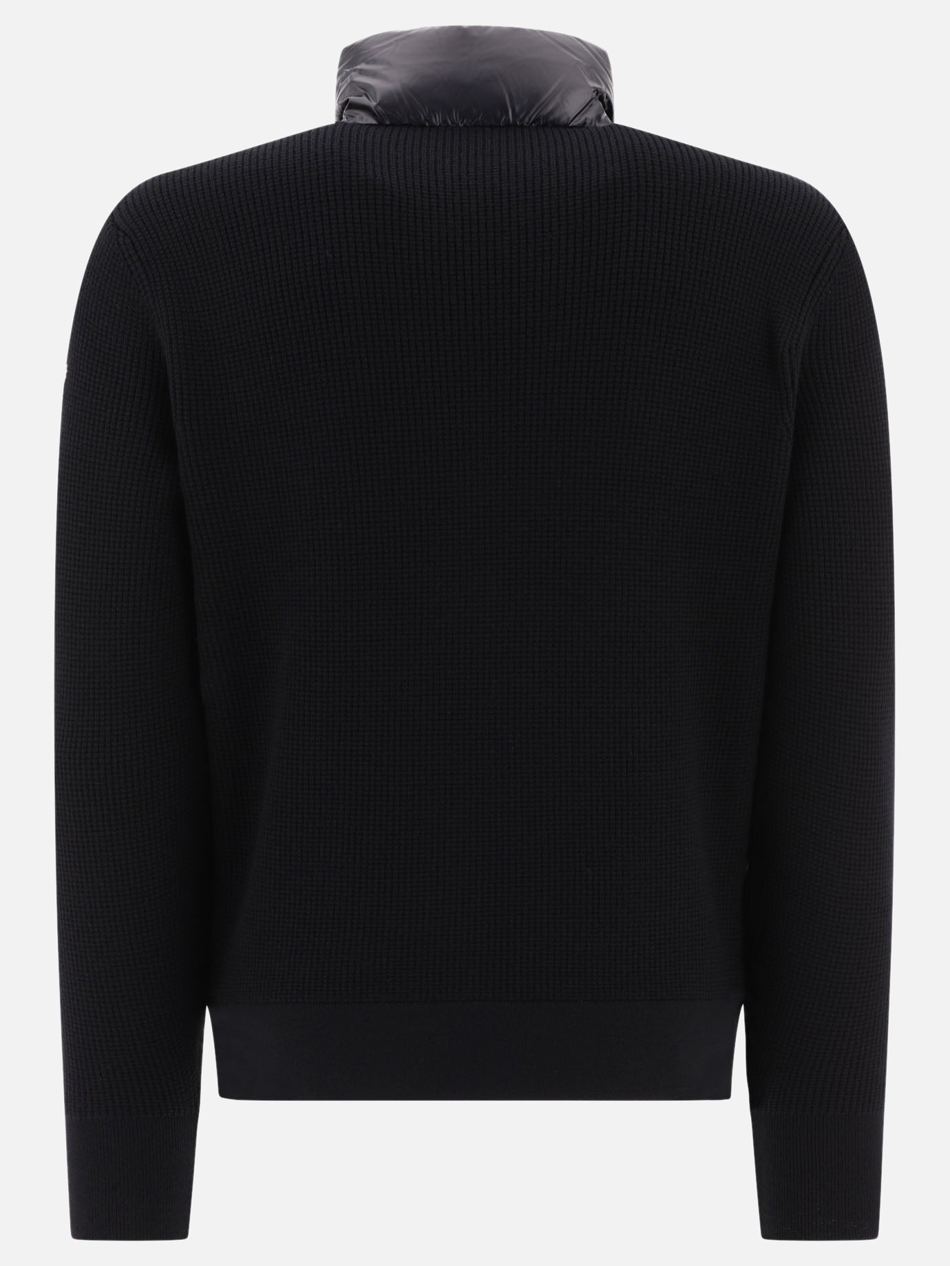 Piumini corti 100% poliestere - Imbottitura: piumino e piuma  Nero - Moncler Uomo | PDP | VIETTI Online Store | Zoom-Modal_2
