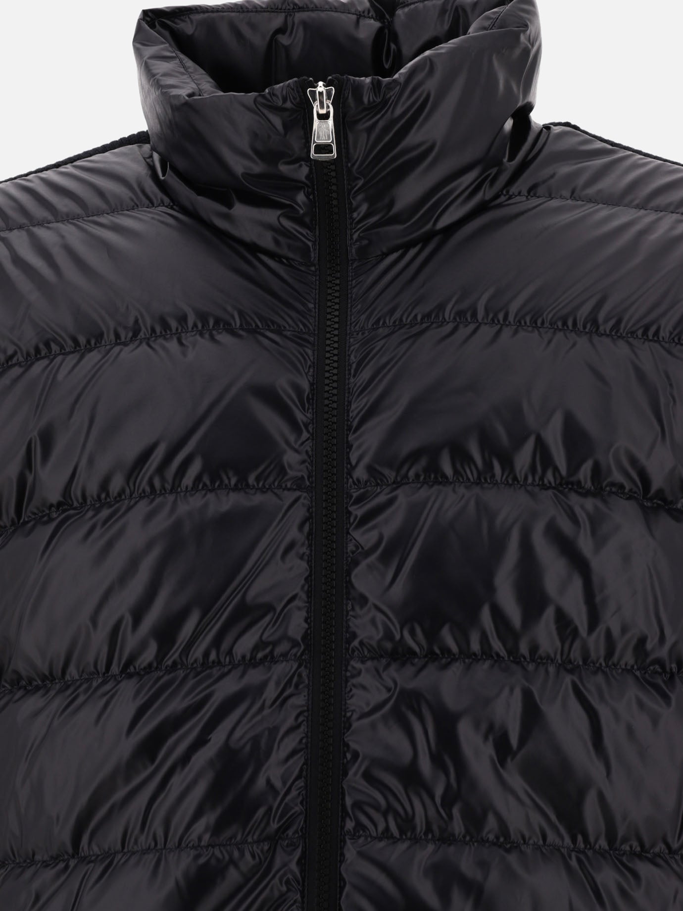 Piumini corti 100% poliestere - Imbottitura: piumino e piuma  Nero - Moncler Uomo | PDP | VIETTI Online Store | thumbnail_3