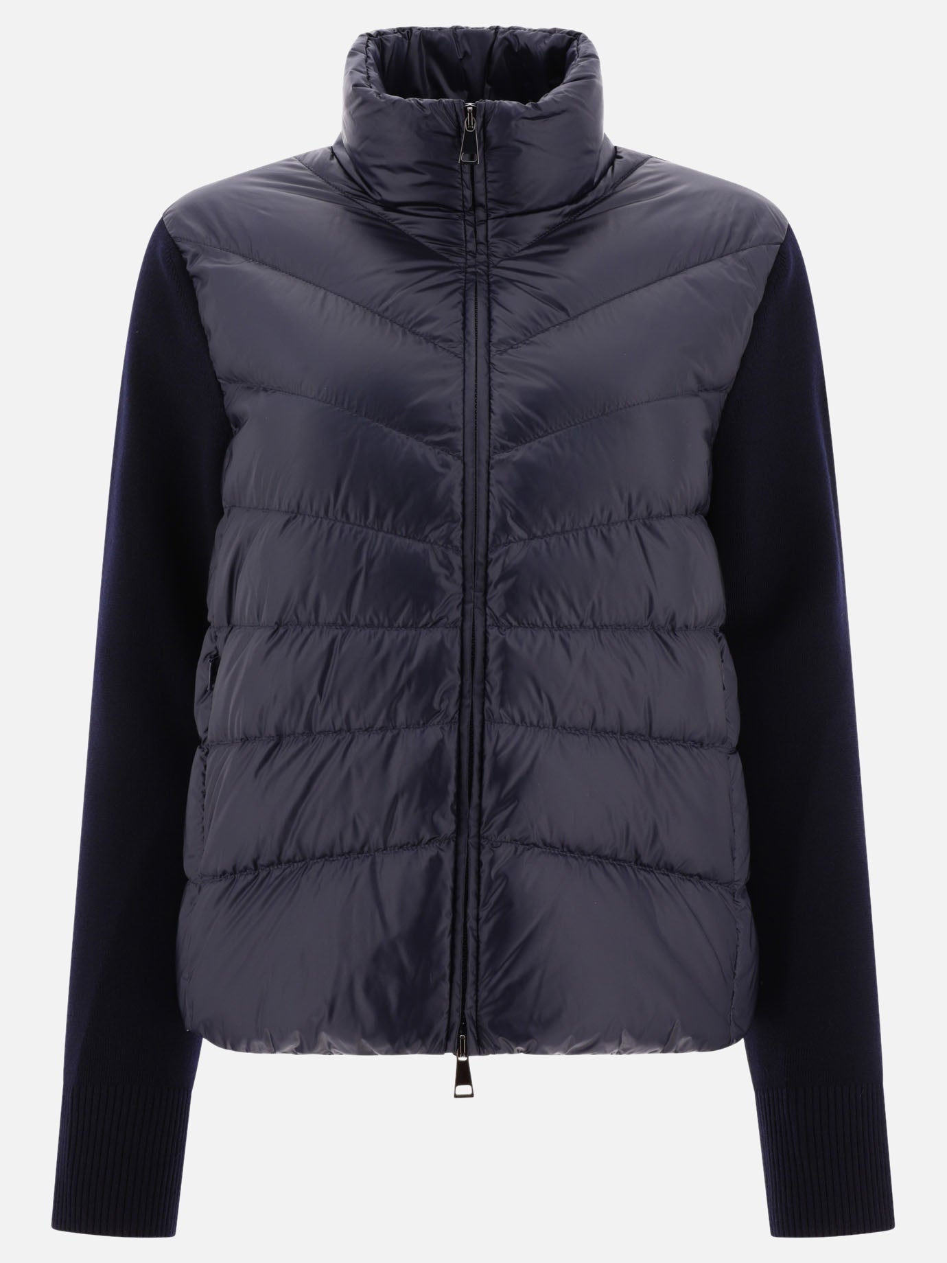 Piumini corti 100% poliammide - Imbottitura: piumino e piuma  Blu - Moncler Donna | PDP | VIETTI Online Store | Zoom-Modal
