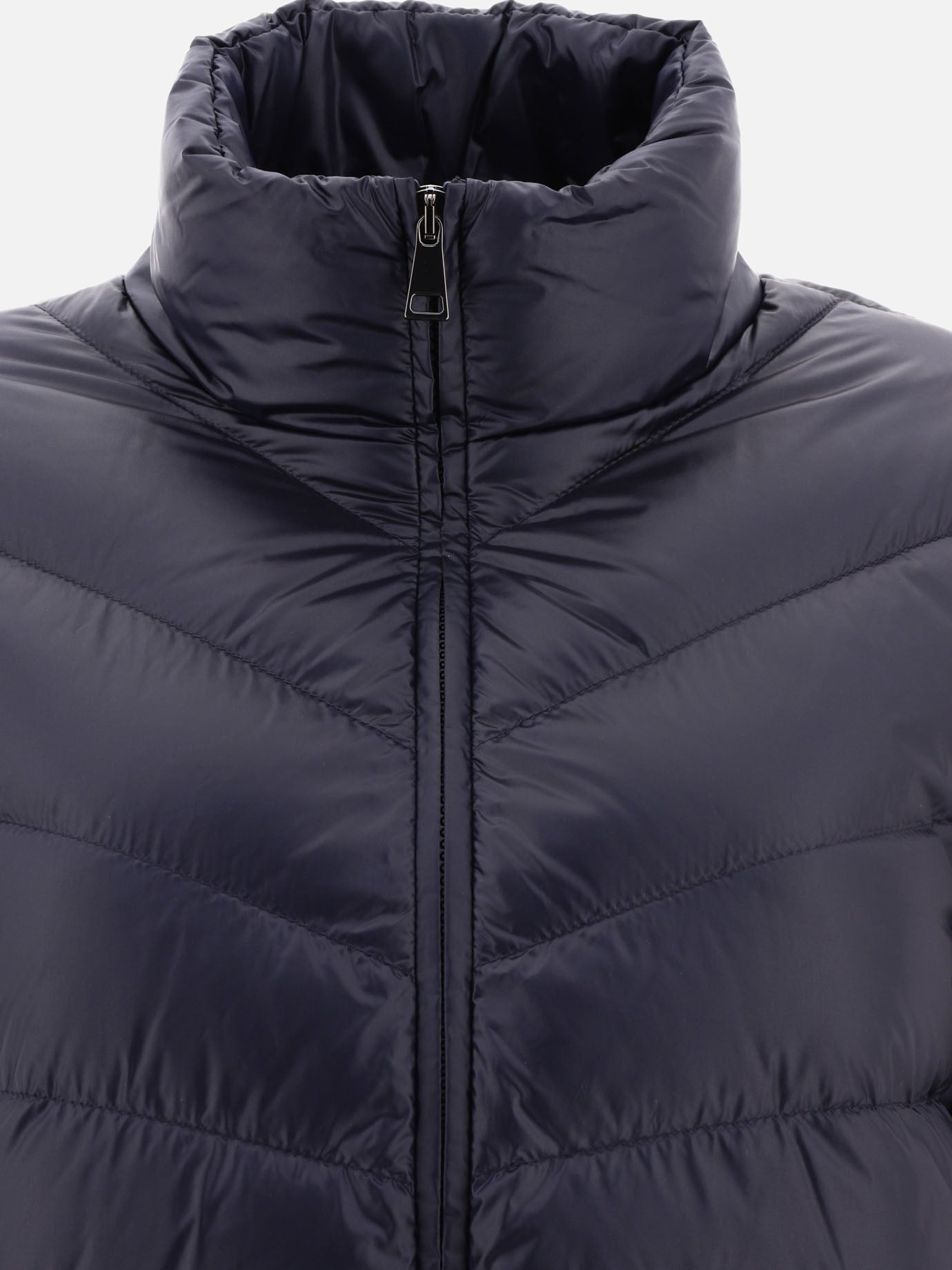 Piumini corti 100% poliammide - Imbottitura: piumino e piuma  Blu - Moncler Donna | PDP | VIETTI Online Store | thumbnail_3