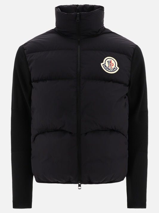 Piumini corti 100% polyamide - Padding: down and feathers  Nero - Moncler Uomo | PLP | VIETTI Online Store 
