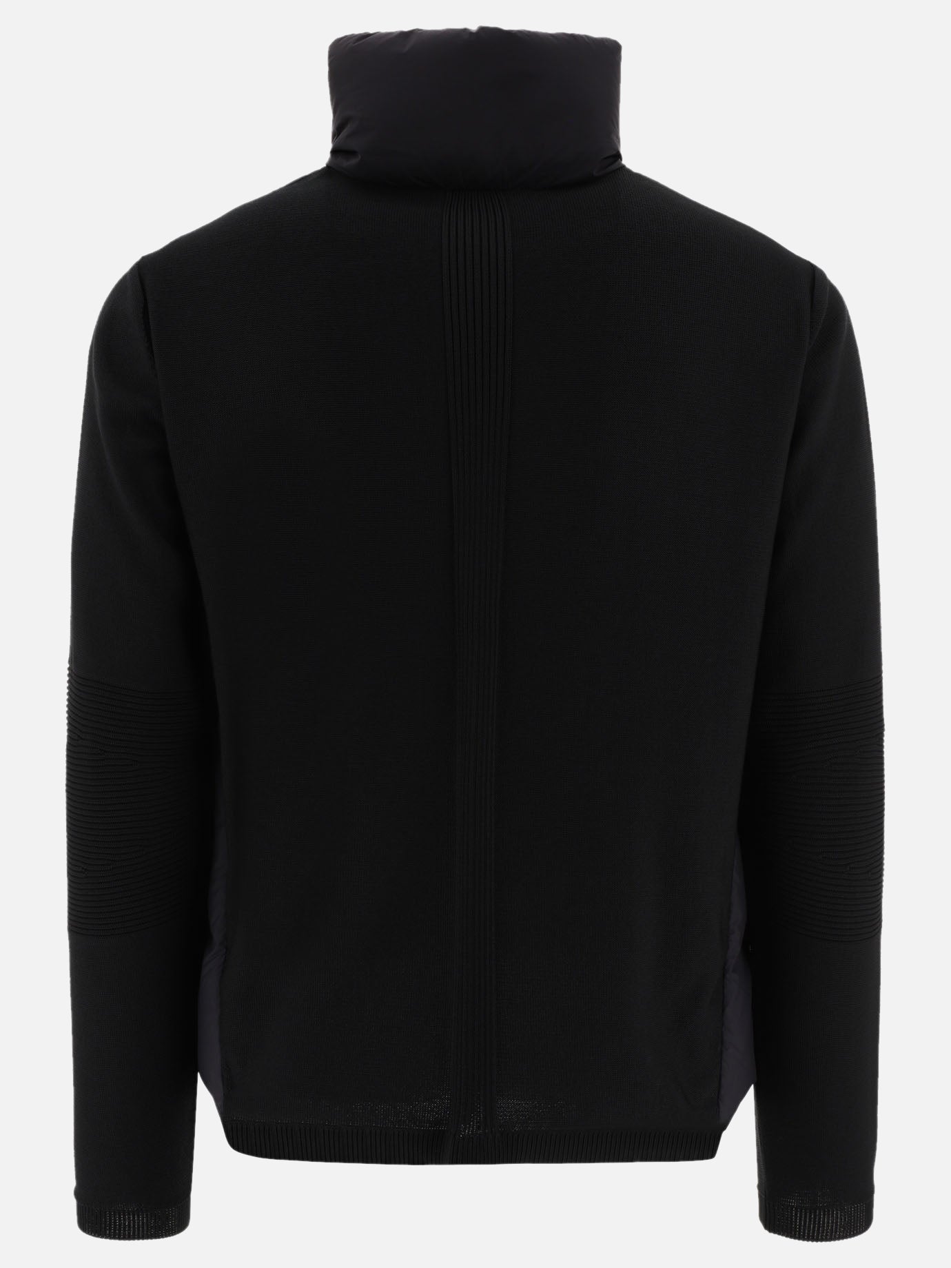 Piumini corti 100% polyamide - Padding: down and feathers  Nero - Moncler Uomo | PDP | VIETTI Online Store | thumbnail_2