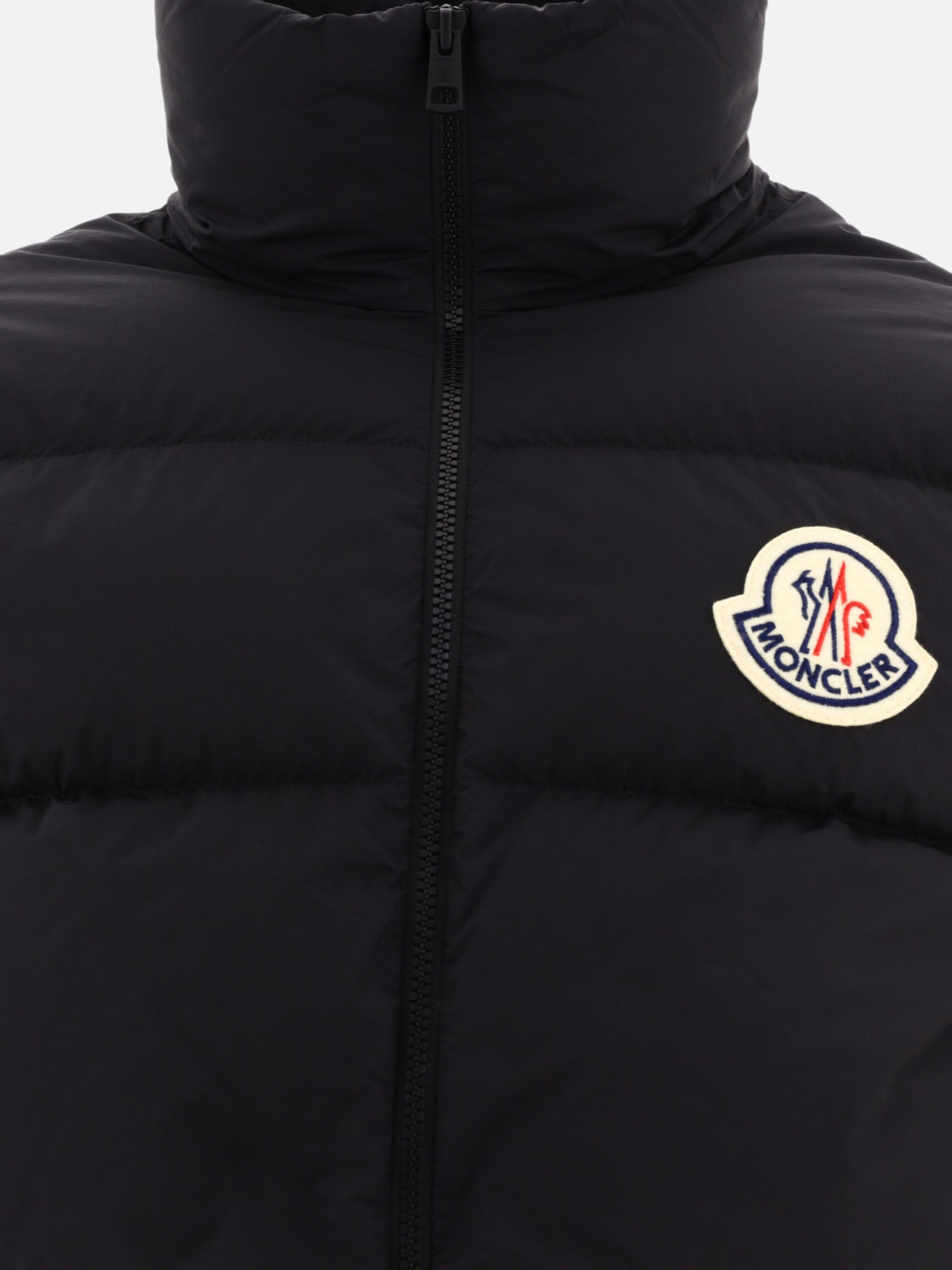 Piumini corti 100% polyamide - Padding: down and feathers  Nero - Moncler Uomo | PDP | VIETTI Online Store | thumbnail_3