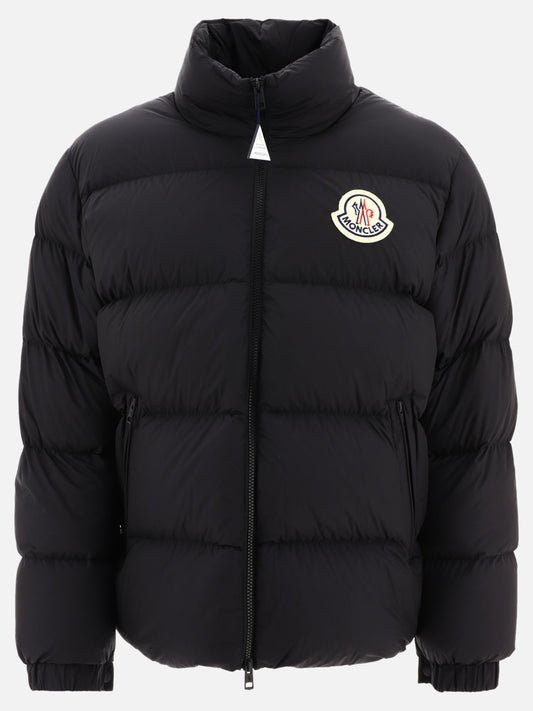Piumini corti 100% polyamide - Padding: down and feathers  Nero - Moncler Uomo | PLP | VIETTI Online Store 

