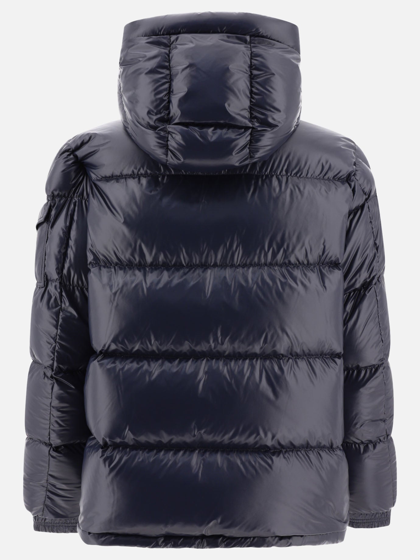 Piumini corti 100% polyamide - Padding: down and feathers  Blu - Moncler Uomo | PDP | VIETTI Online Store | thumbnail_2