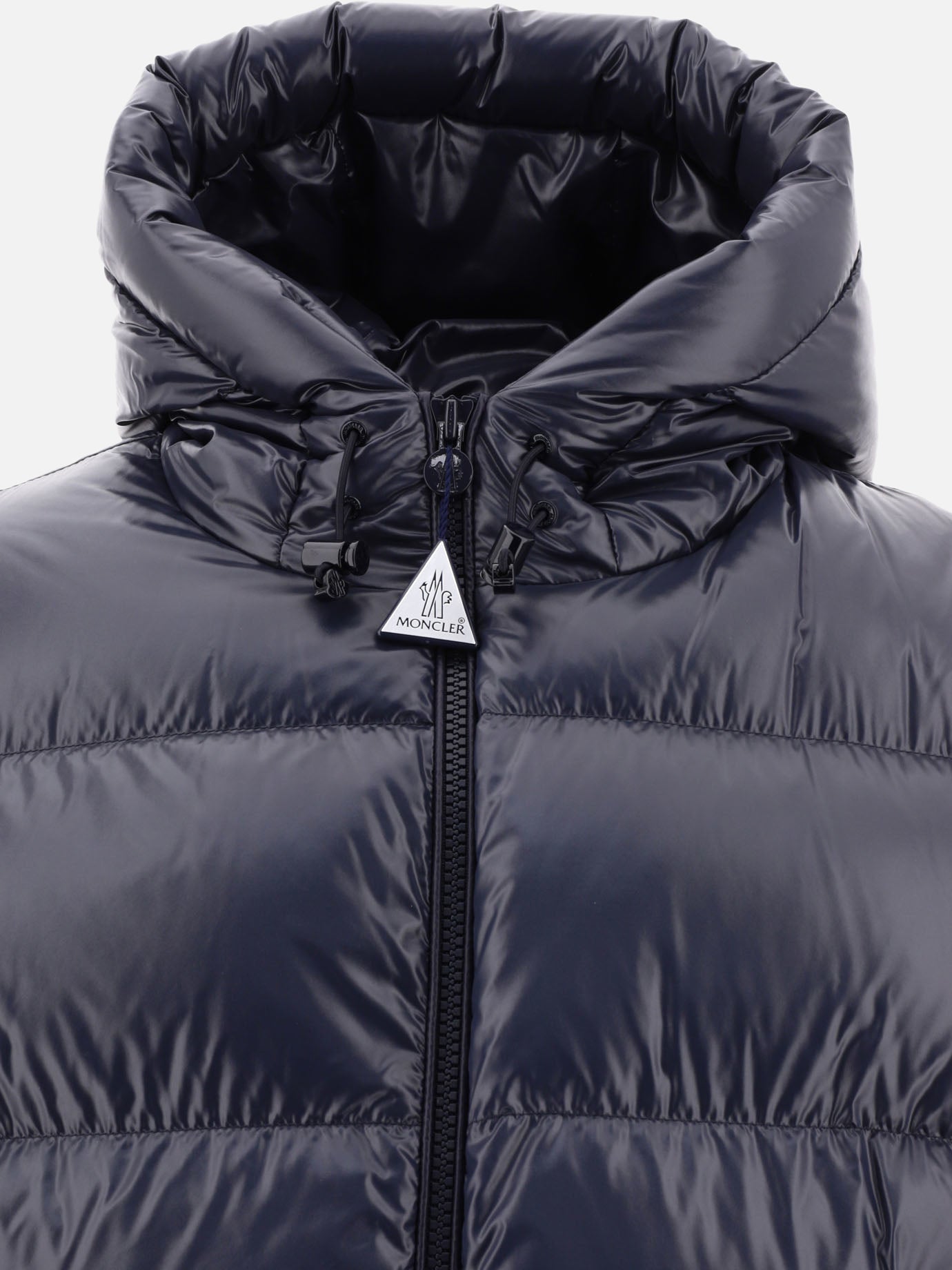 Piumini corti 100% polyamide - Padding: down and feathers  Blu - Moncler Uomo | PDP | VIETTI Online Store | Zoom-Modal_3
