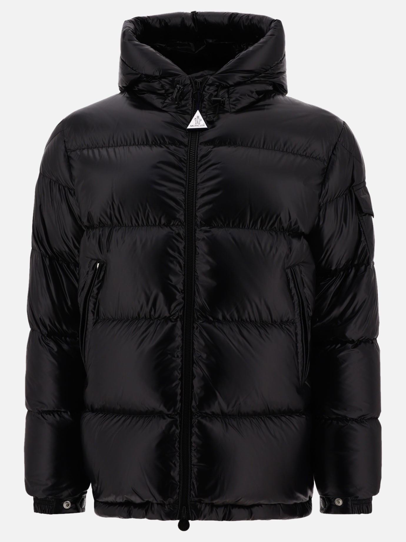 Piumini corti 100% poliammide - Imbottitura: piumino e piuma  Nero - Moncler Uomo | PDP | VIETTI Online Store | Zoom-Modal
