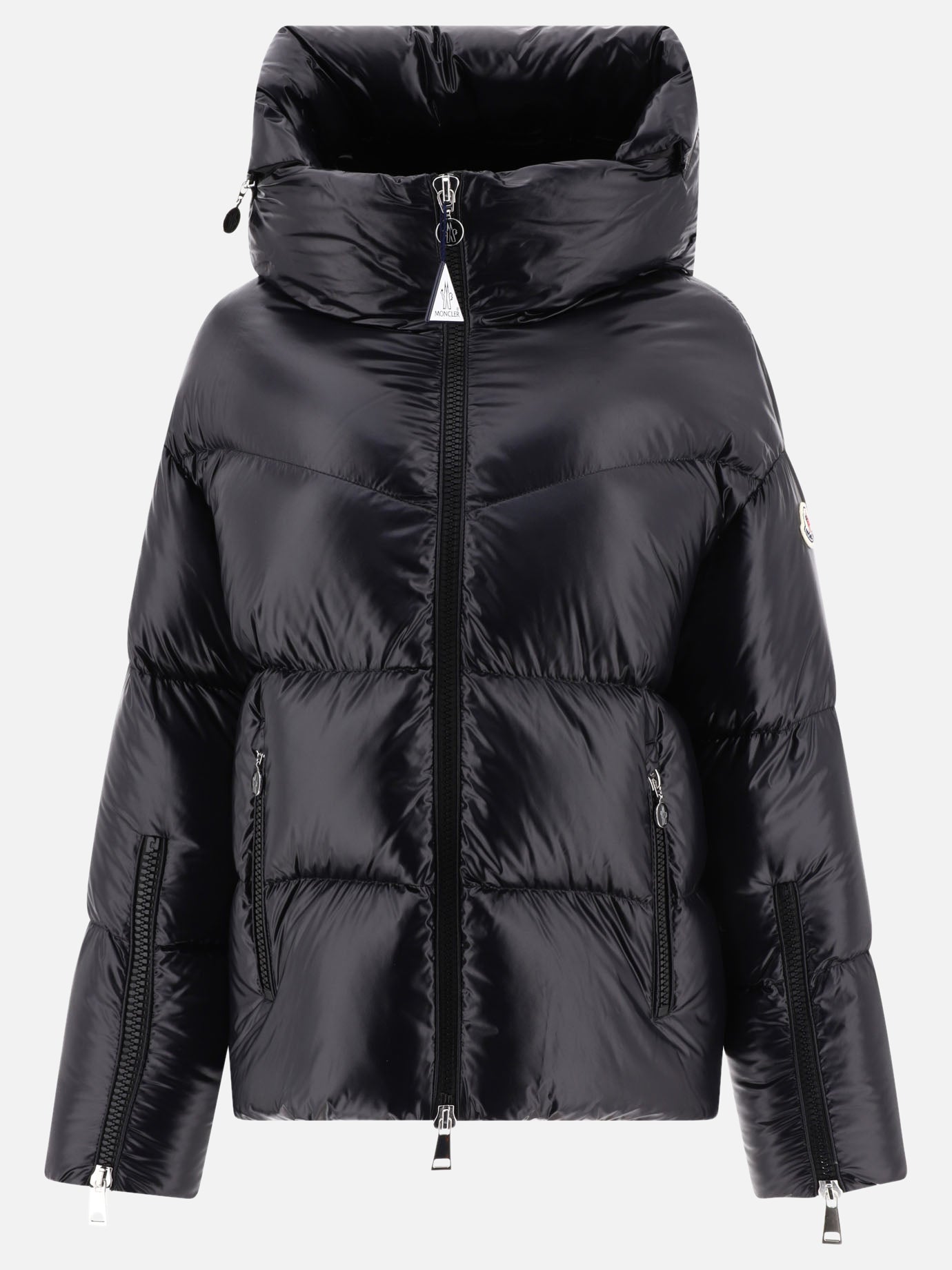 Piumini corti 100% poliammide - Imbottitura: piumino e piuma  Nero - Moncler Donna | PDP | VIETTI Online Store | Zoom-Modal

