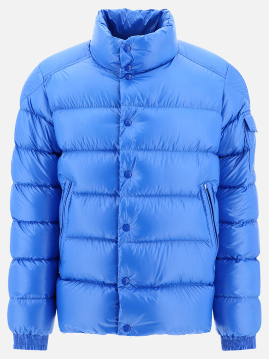 Piumini corti 100% poliestere - Imbottitura: piumino e piuma  Azzurro - Moncler Uomo | PLP | VIETTI Online Store 
