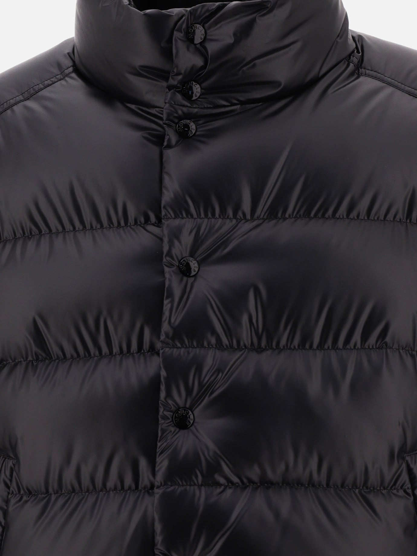 Piumini corti 100% poliestere - Imbottitura: piumino e piuma  Nero - Moncler Uomo | PDP | VIETTI Online Store | Zoom-Modal_3

