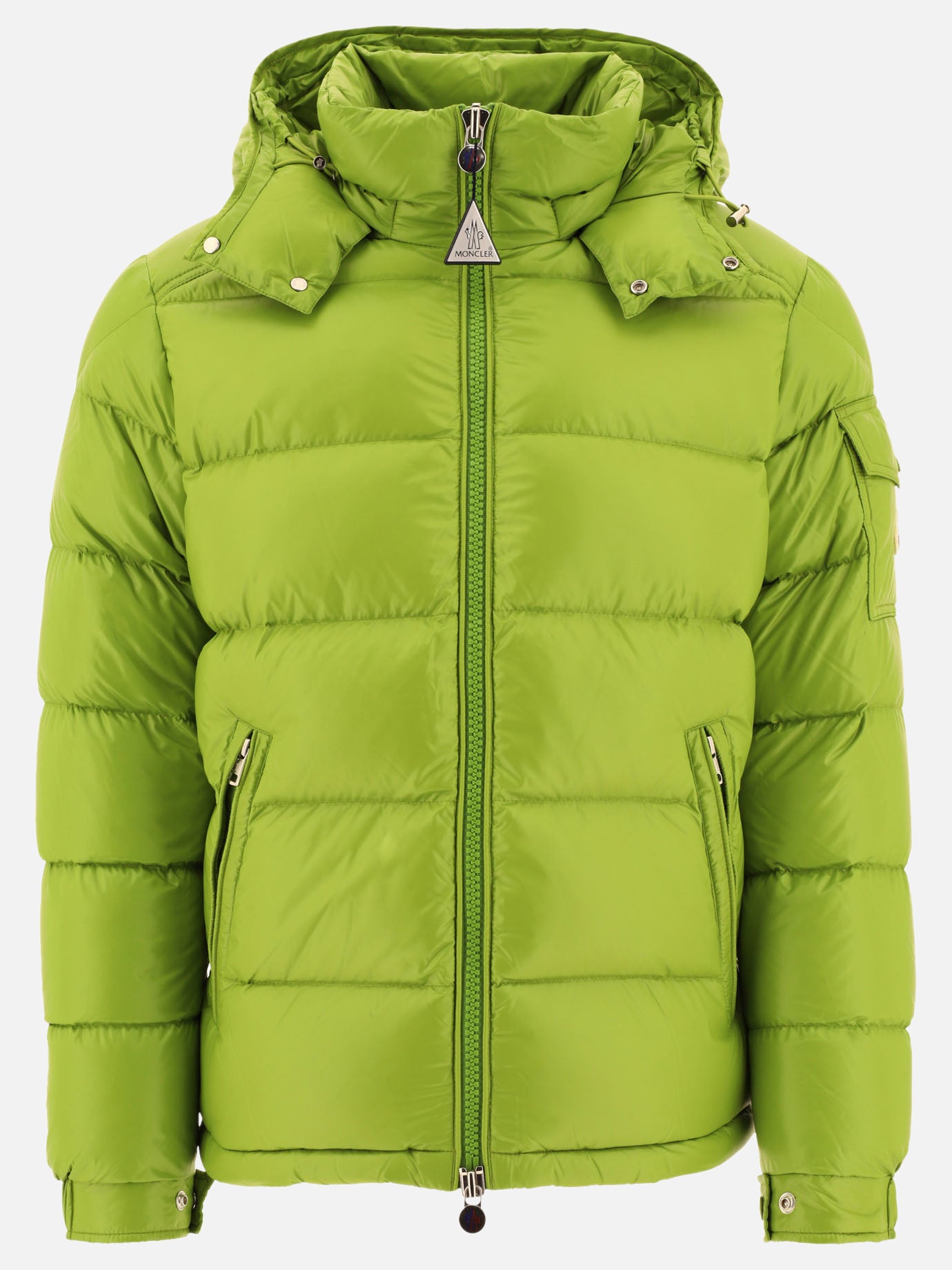 Piumini corti Solid colour  Verde - Moncler Uomo | PDP | VIETTI Online Store | Zoom-Modal
