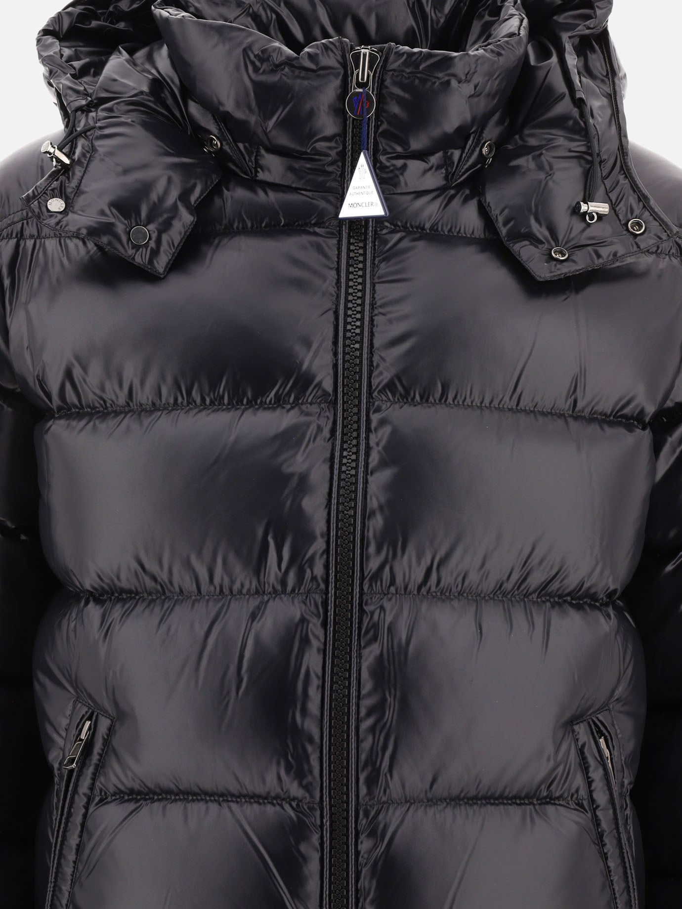 Piumini corti Solid colour  Nero - Moncler Uomo | PDP | VIETTI Online Store | thumbnail_3