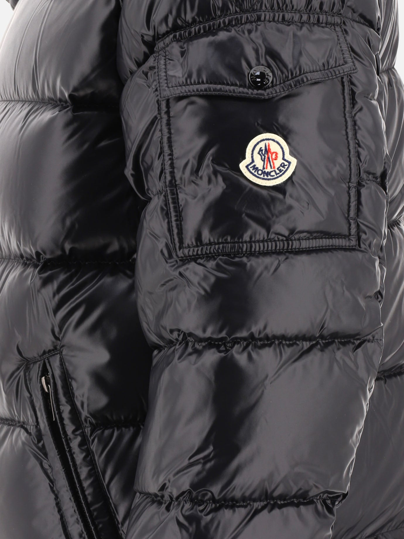 Piumini corti Solid colour  Nero - Moncler Uomo | PDP | VIETTI Online Store | Zoom-Modal_4
