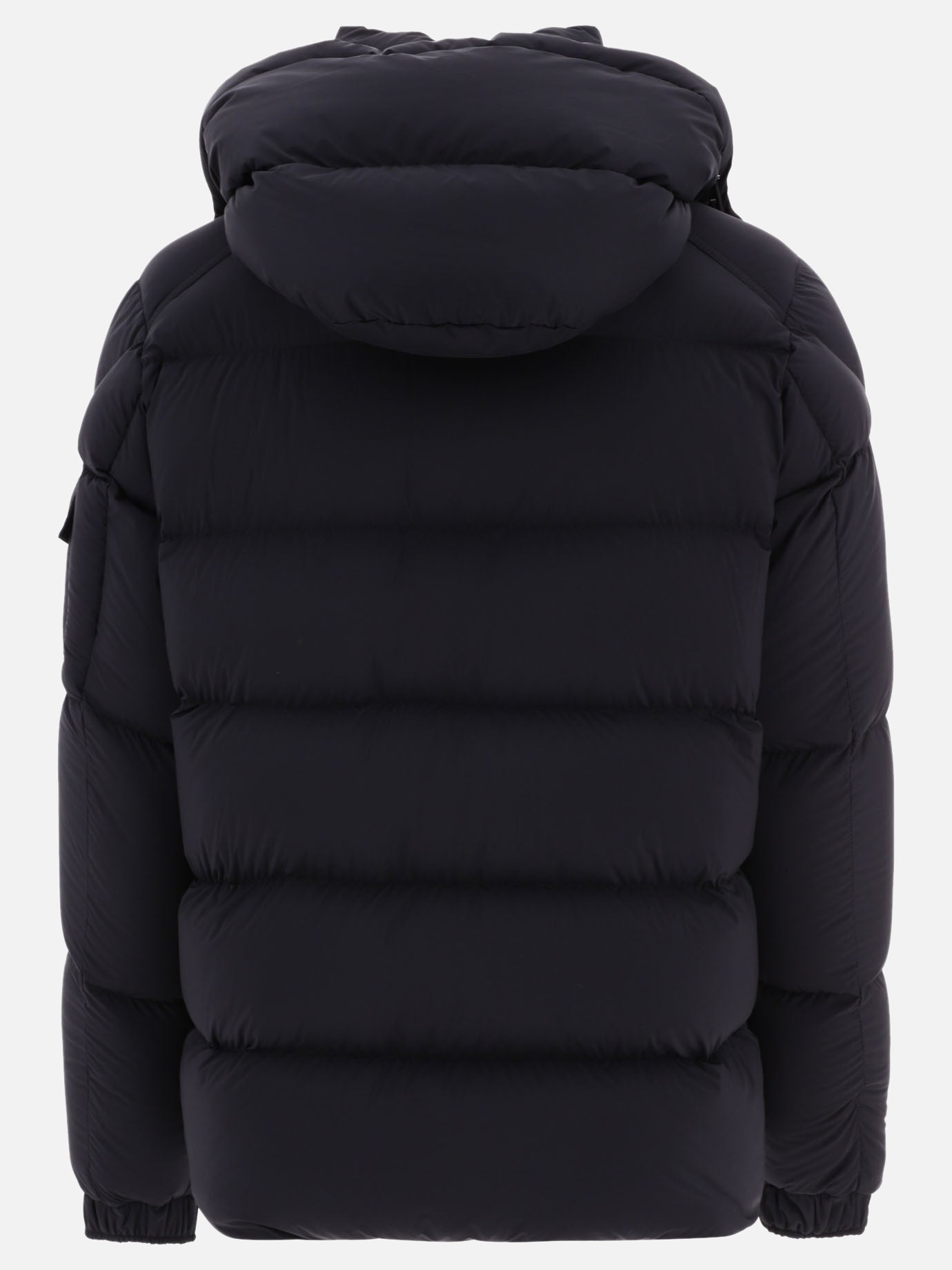 Piumini lunghi 100% polyamide - Padding: down and feathers  Nero - Moncler Uomo | PDP | VIETTI Online Store | Zoom-Modal_2
