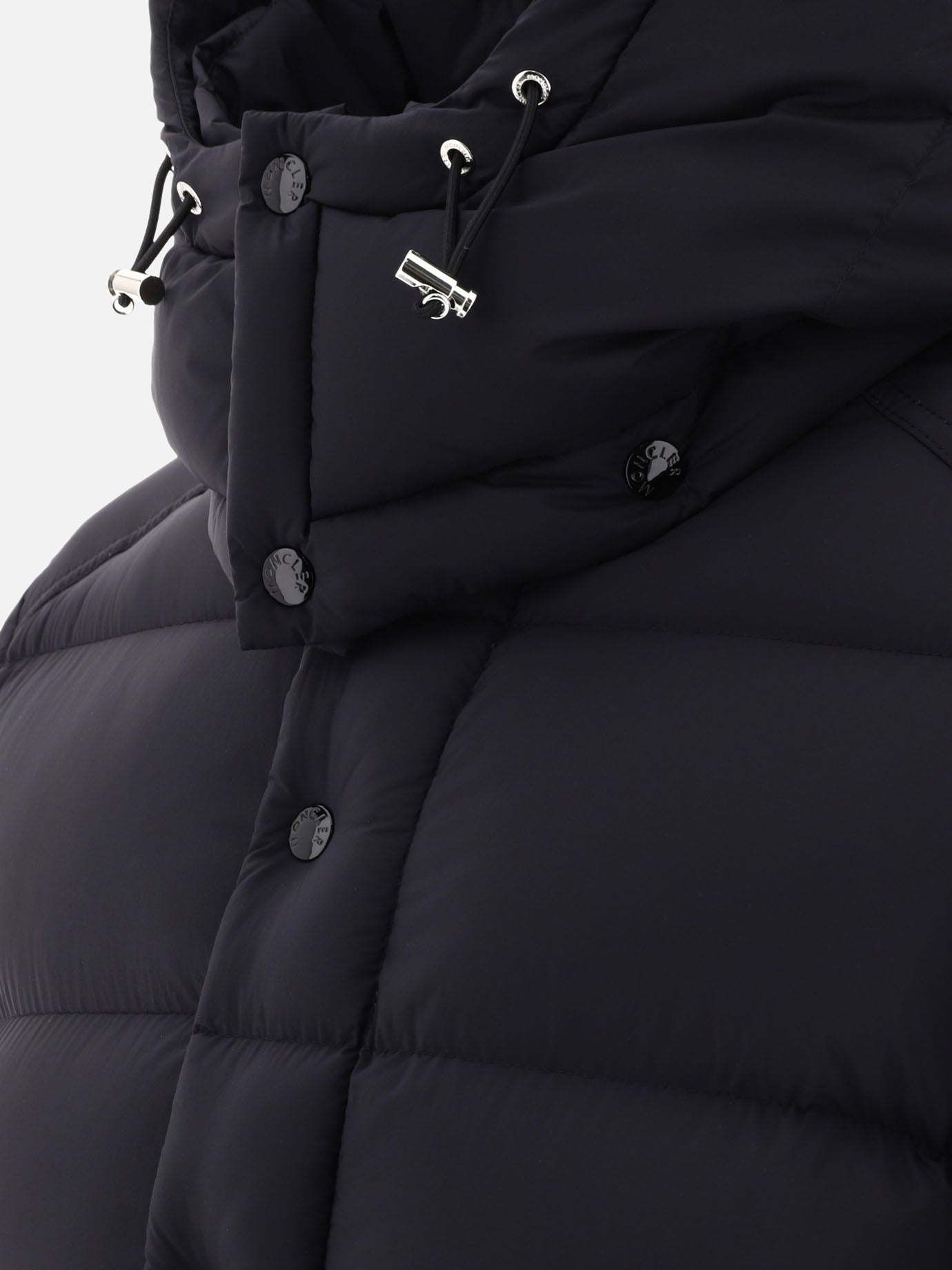 Piumini lunghi 100% polyamide - Padding: down and feathers  Nero - Moncler Uomo | PDP | VIETTI Online Store | thumbnail_3