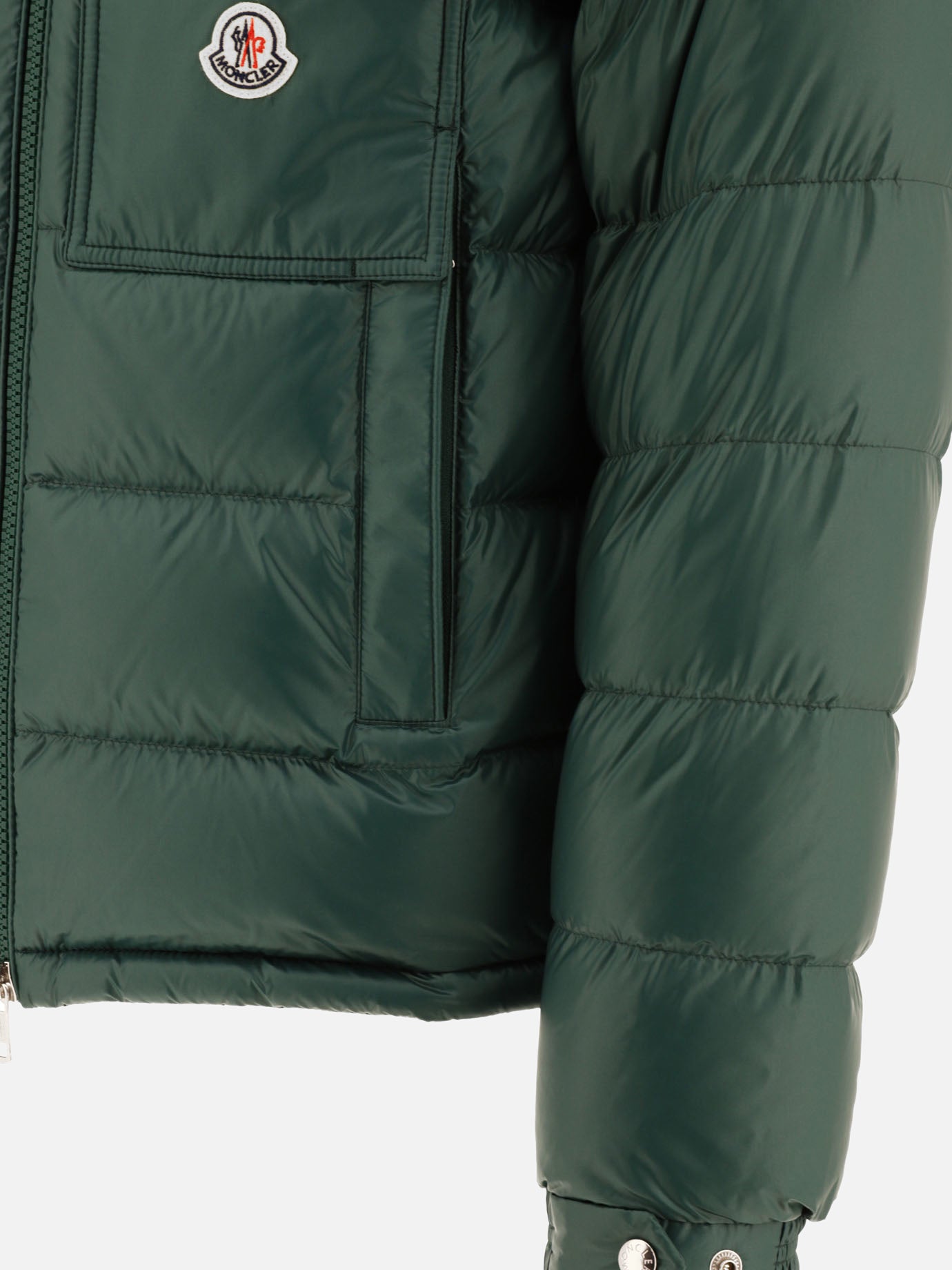 Piumini corti 100% poliammide - Imbottitura: piumino e piuma  Verde - Moncler Uomo | PDP | VIETTI Online Store | Zoom-Modal_4
