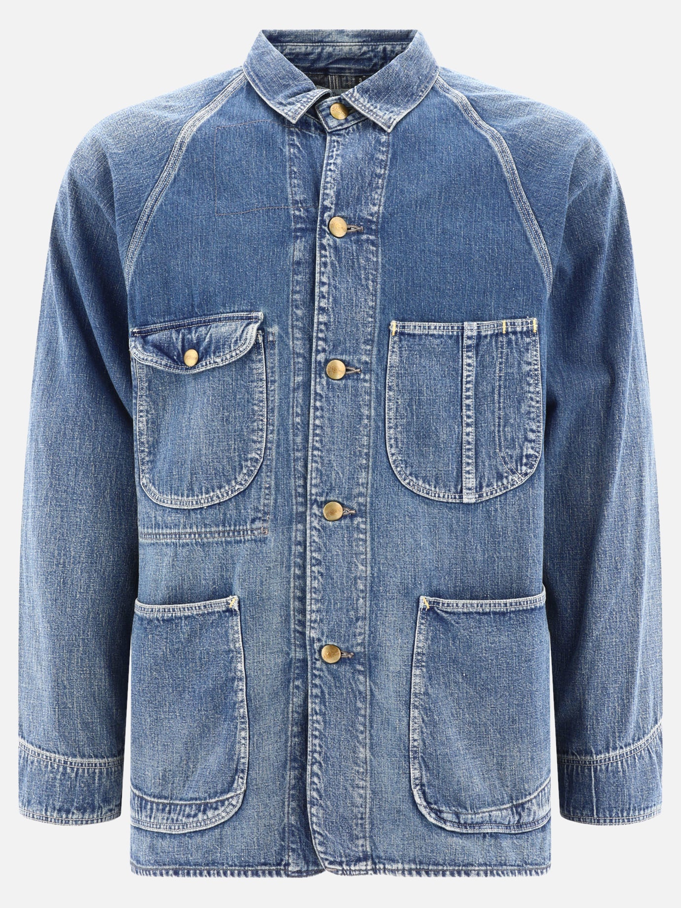 Overshirt jackets 03-6140-95  Light blue - OrSlow Men | PDP | VIETTI Online Store | Zoom-Modal
